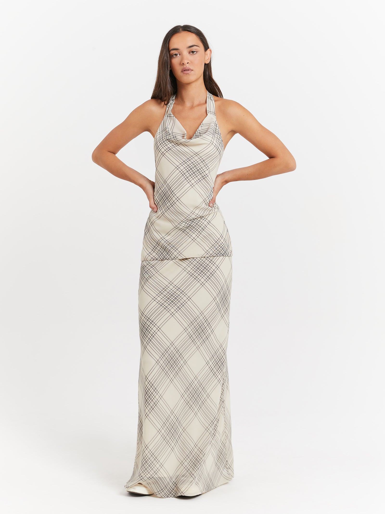 Tash Maxi Skirt in Crossroads