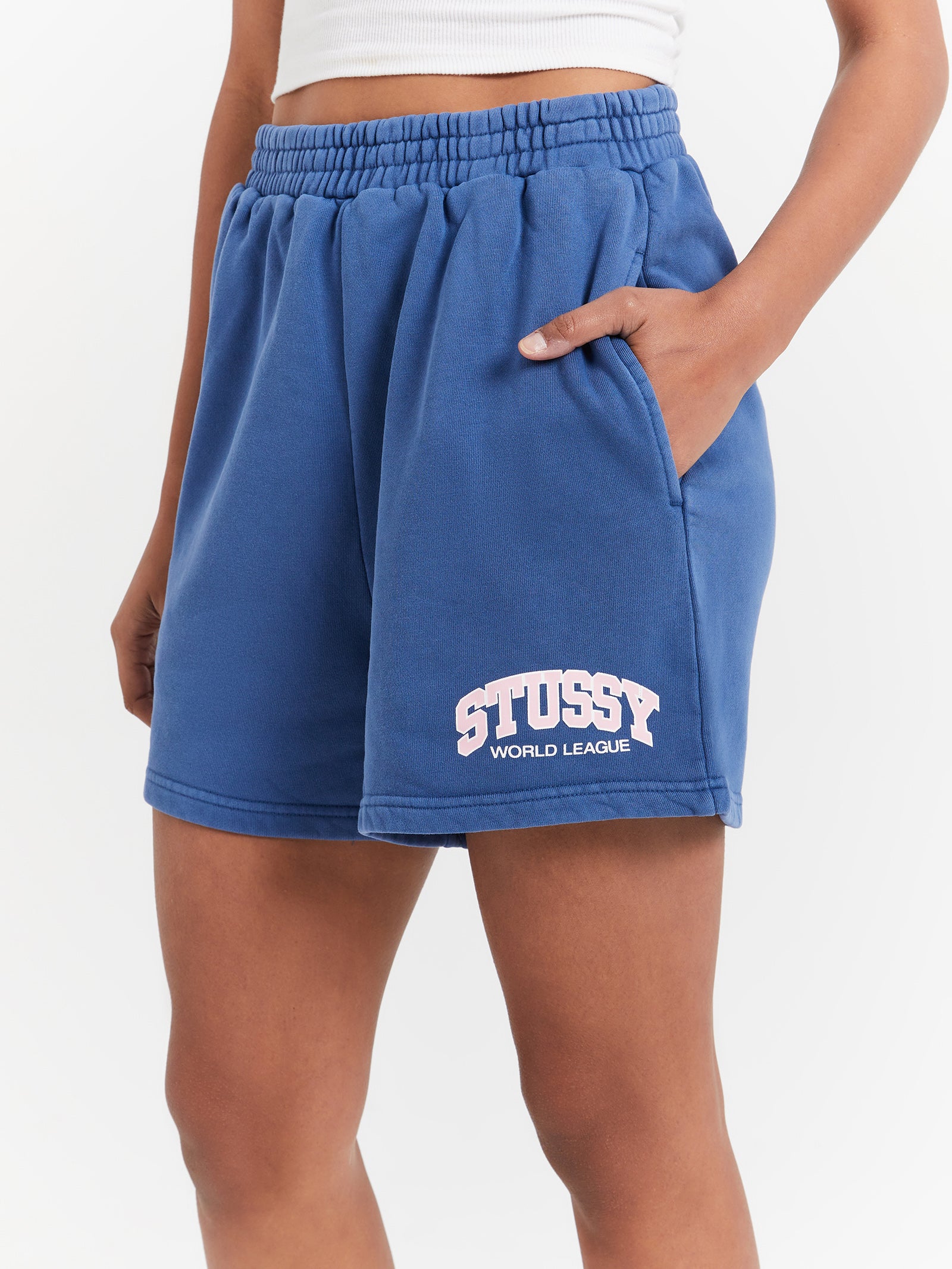 World League Shorts in Pigment Blue