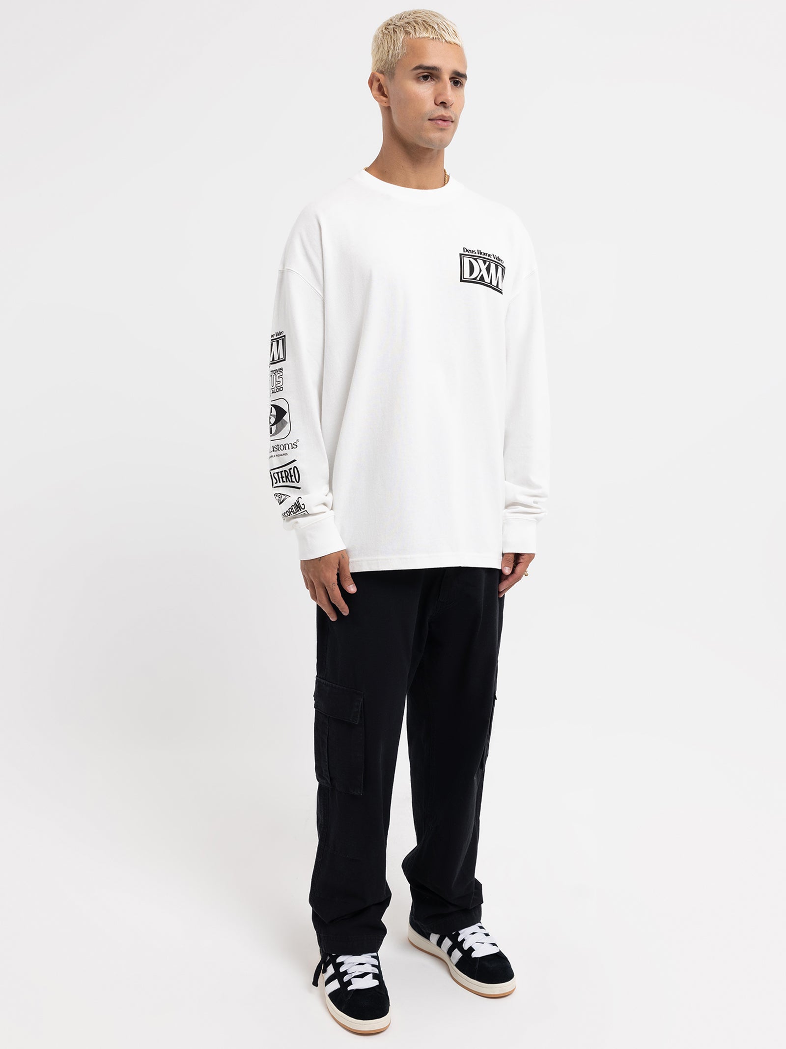 Cinematic Static Long Sleeve T-Shirt