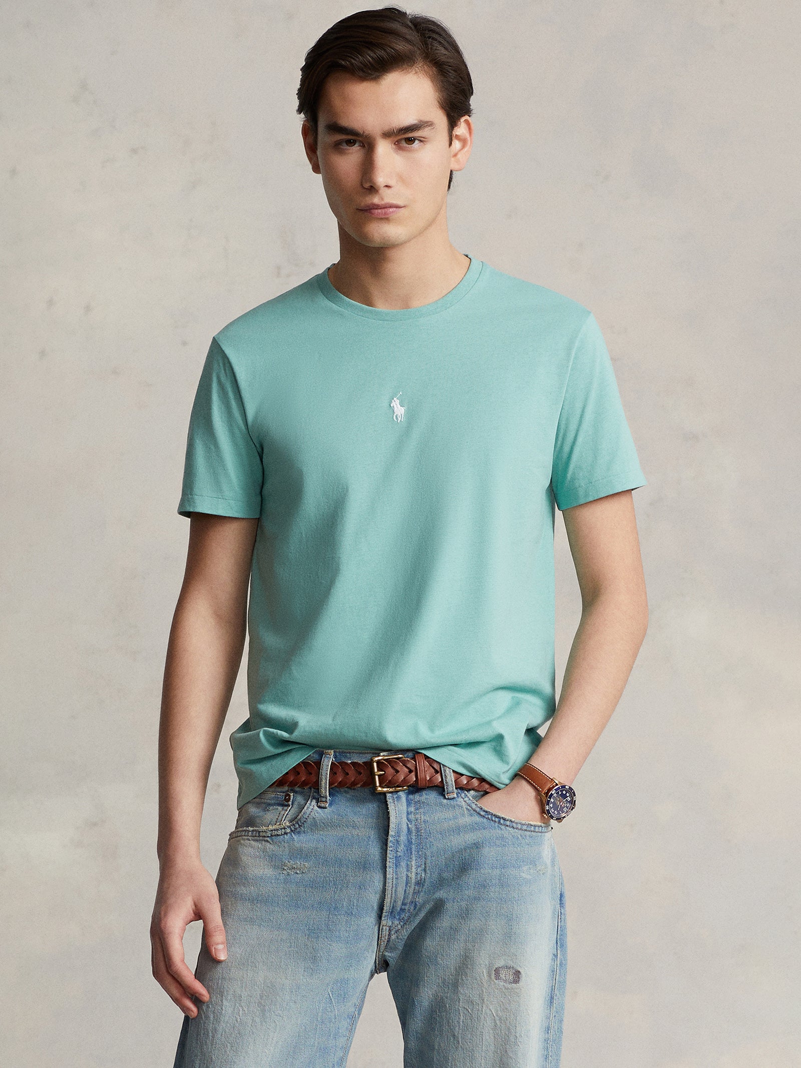 Centre Embroidered T-Shirt