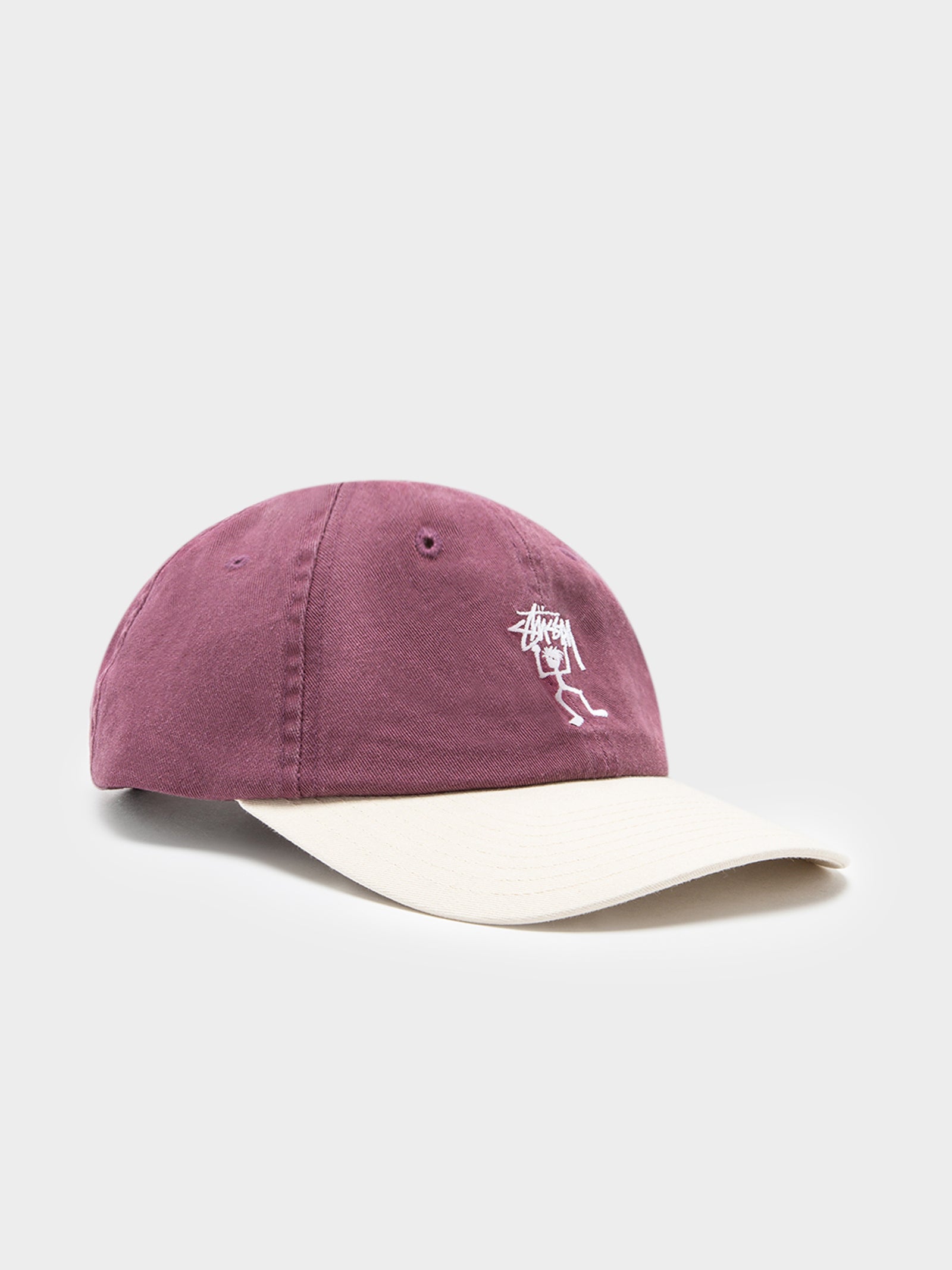 Rasta Man Low Pro Cap in Aubergine