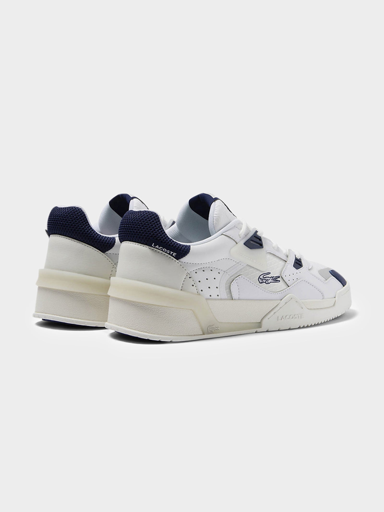 Mens LT Court 125 Sneakers in White & Navy