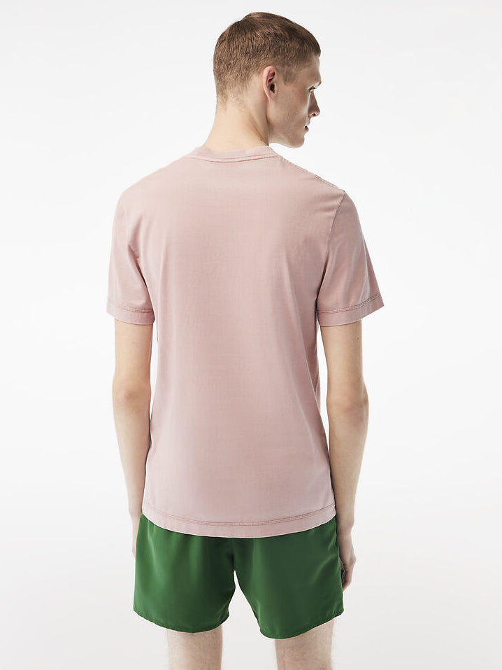 Plain Organic Cotton T-Shirt in Eco Pink