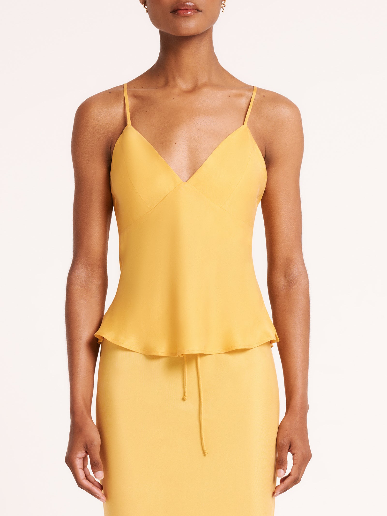 Lea Cupro Cami in Marigold