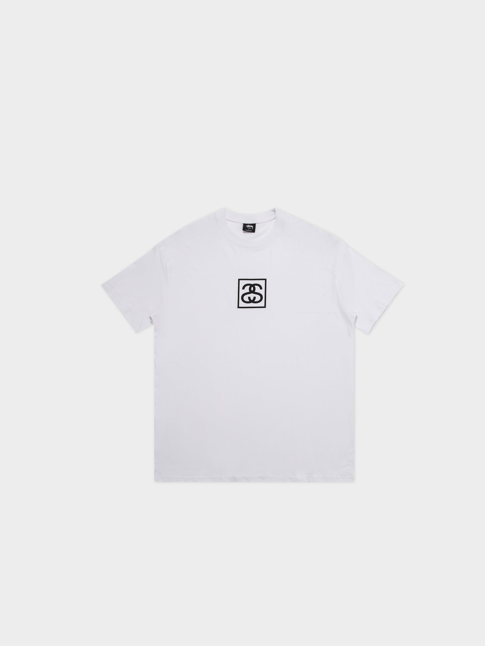 Squared Short Sleeve T-Shirt in White