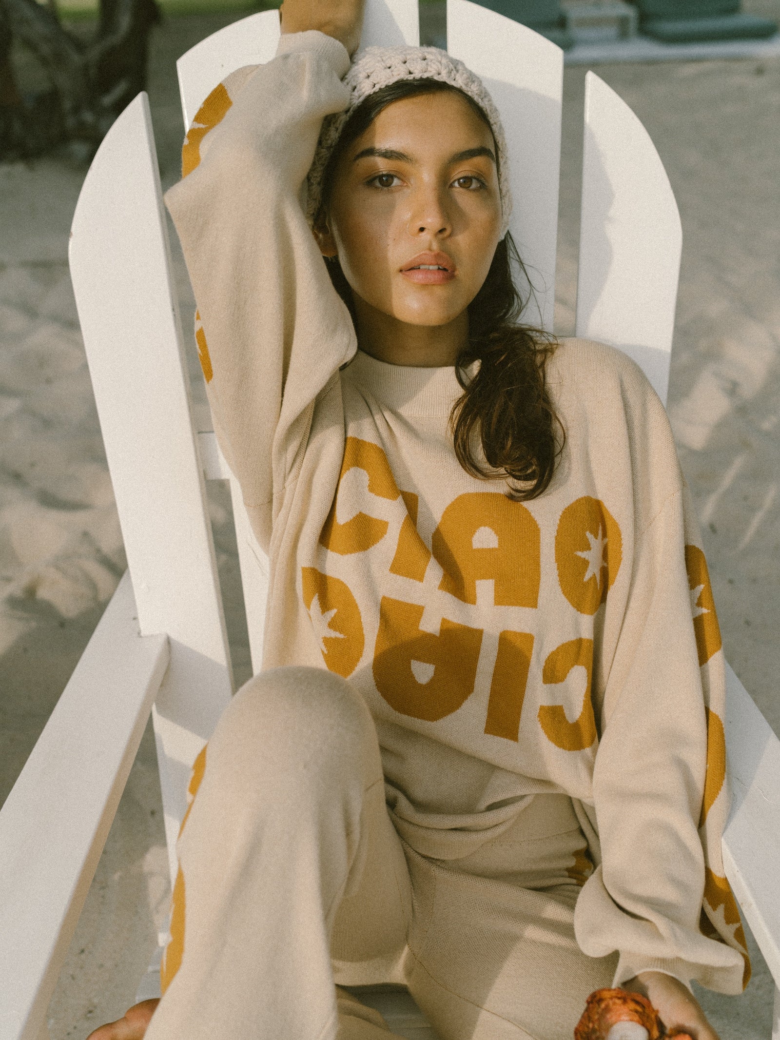 Kora Oversized Sweater in Sunshine