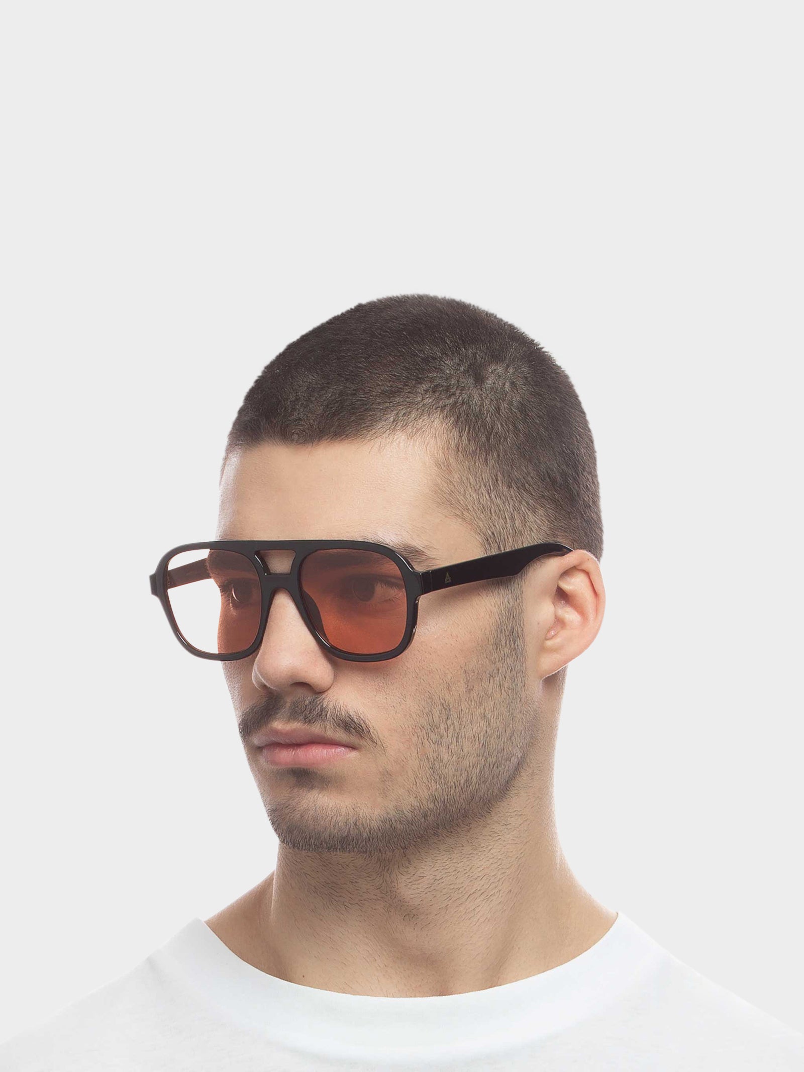 Whirlpool Sunglasses in Black Tan Tint