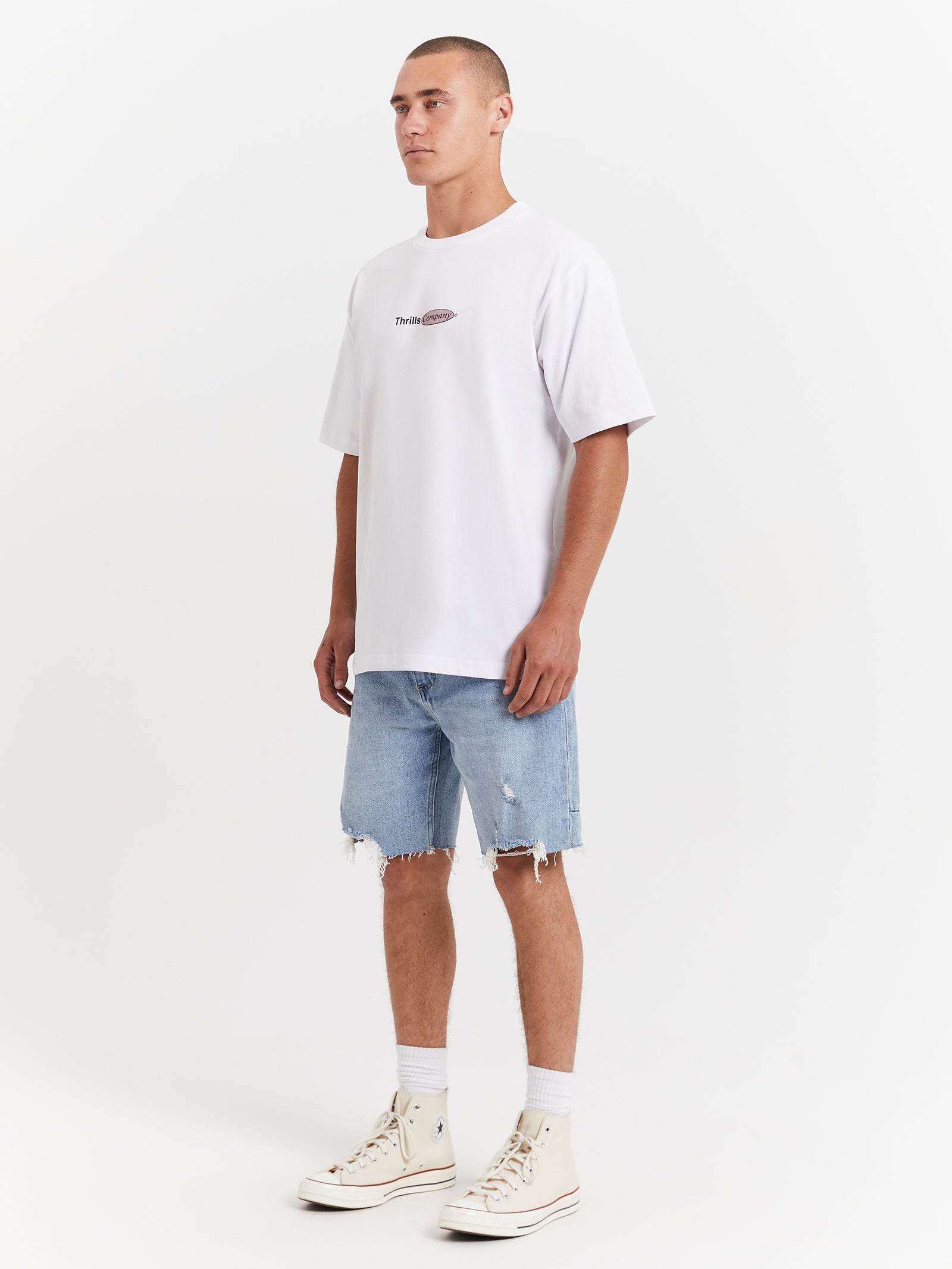 In Harmony Oversize Fit T-Shirt in White