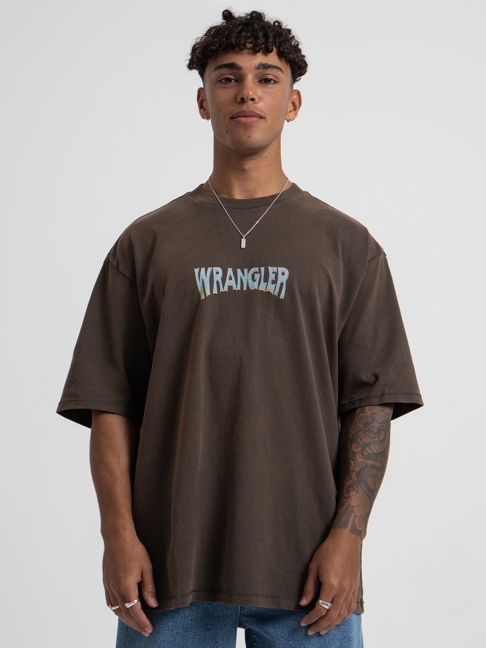 Shroom Haze Baggy T-Shirt in Slate