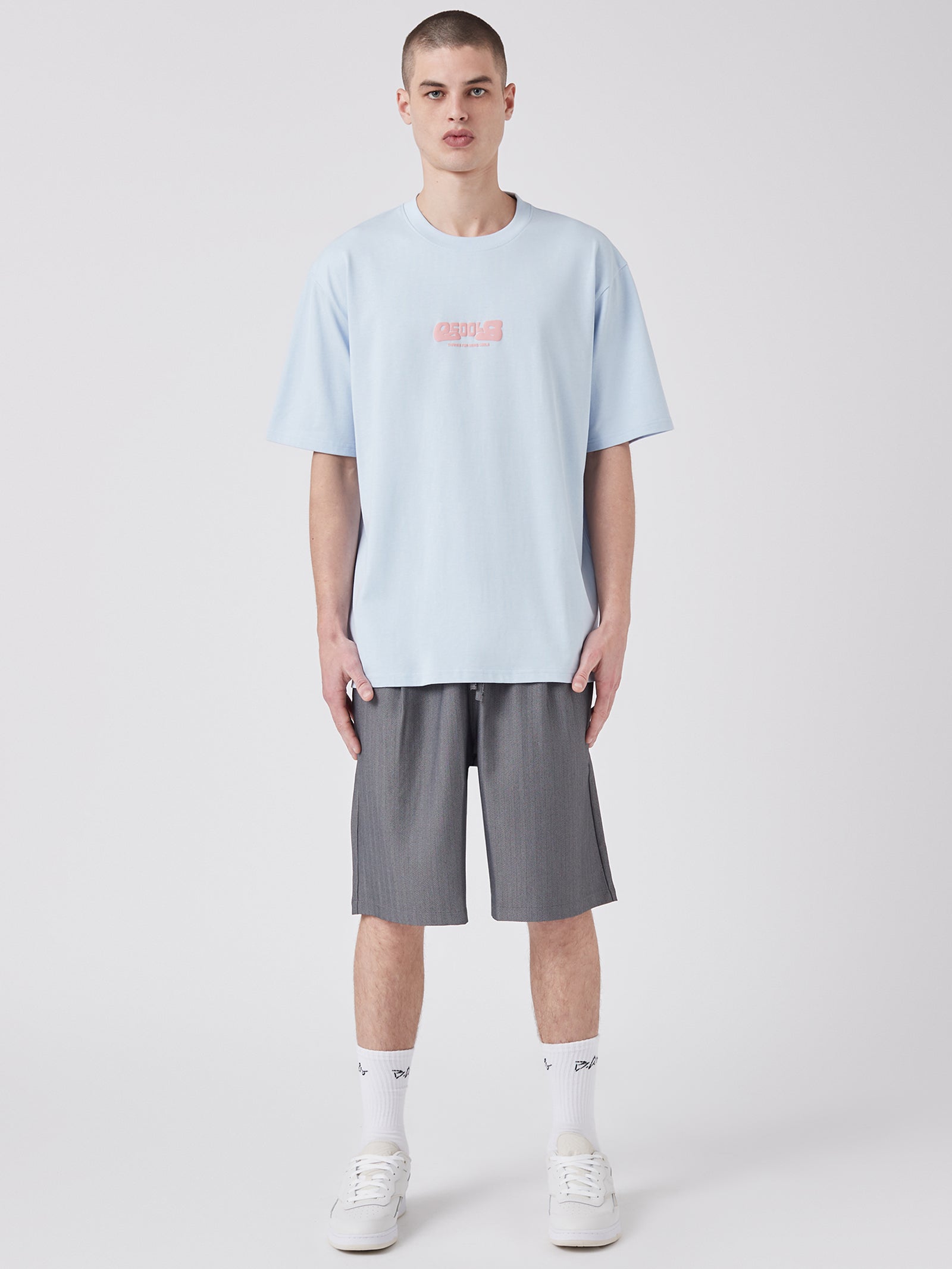 H.E. Tee In Sky Blue