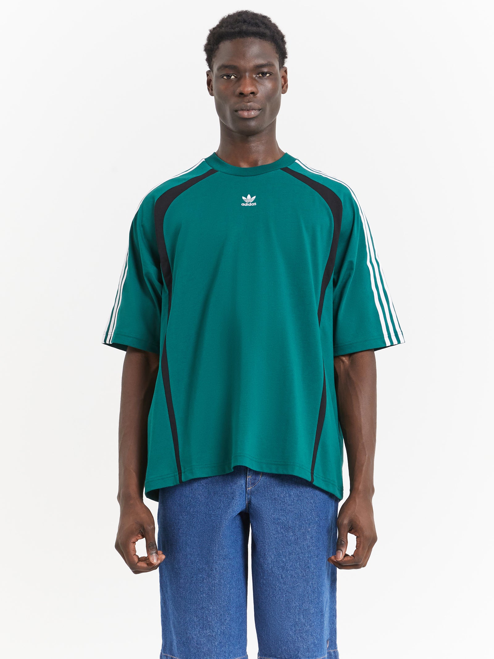 Oversized T-Shirt in Collegiate Green