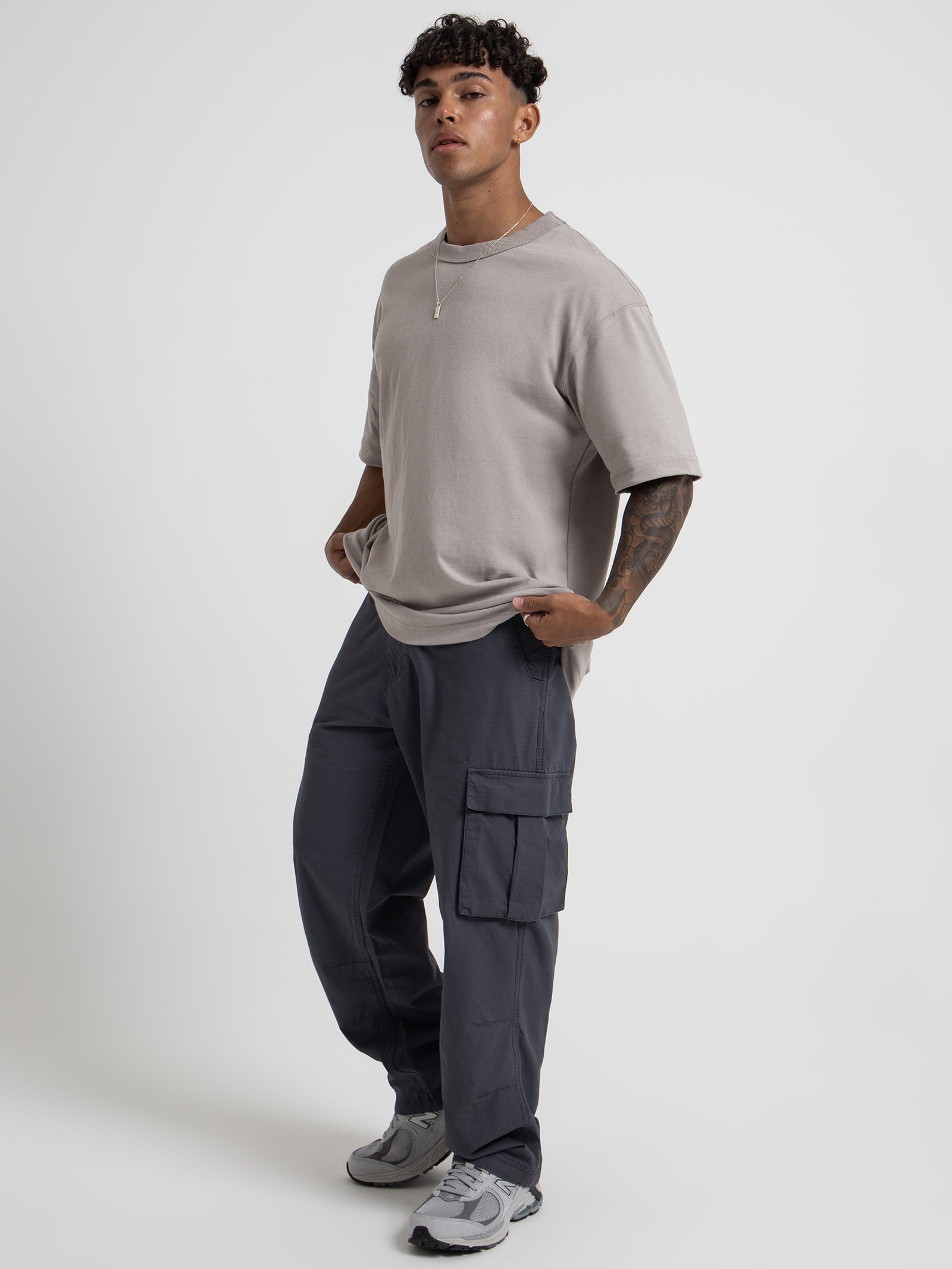 Wyatt Cargo Utility Pants in Marine