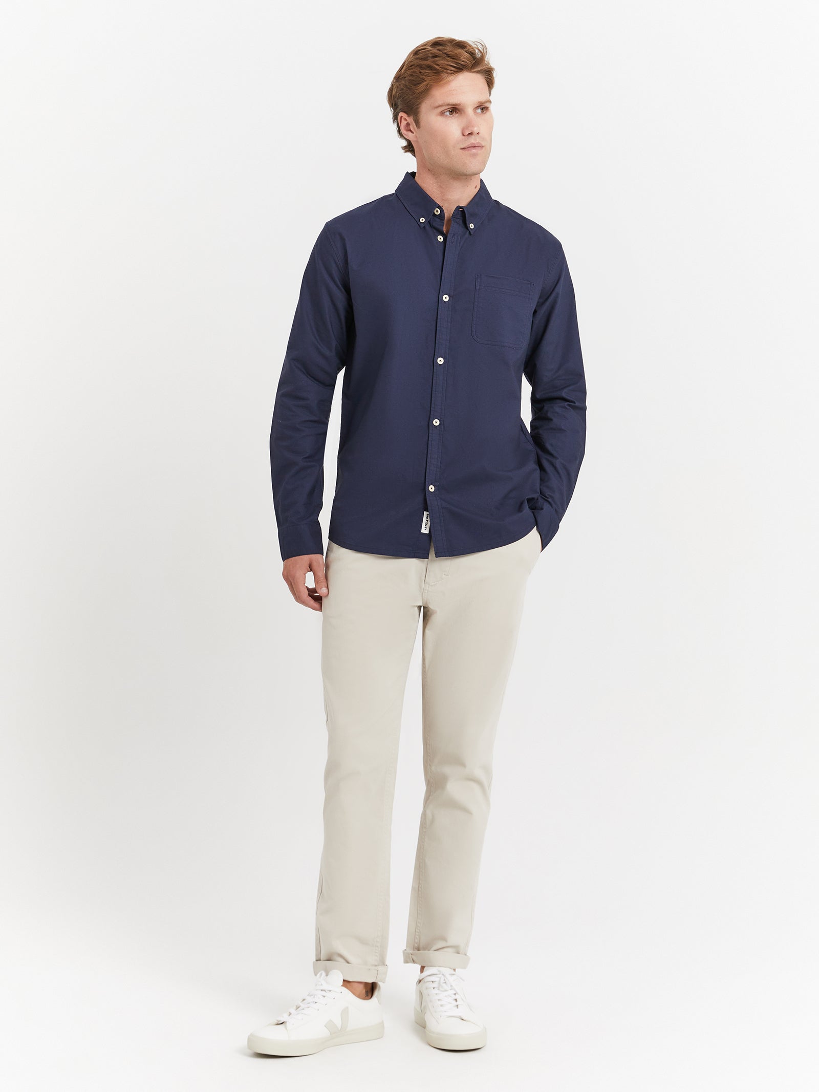 Carson Shirt in Navy