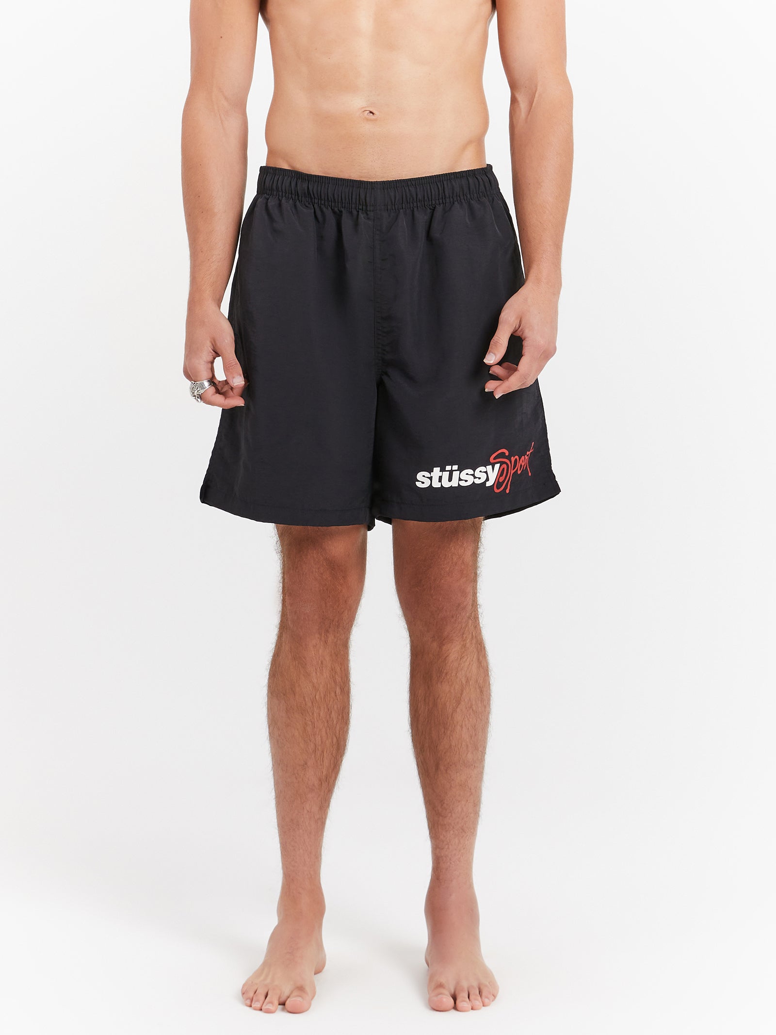 Stussy Sport Watershorts in Black