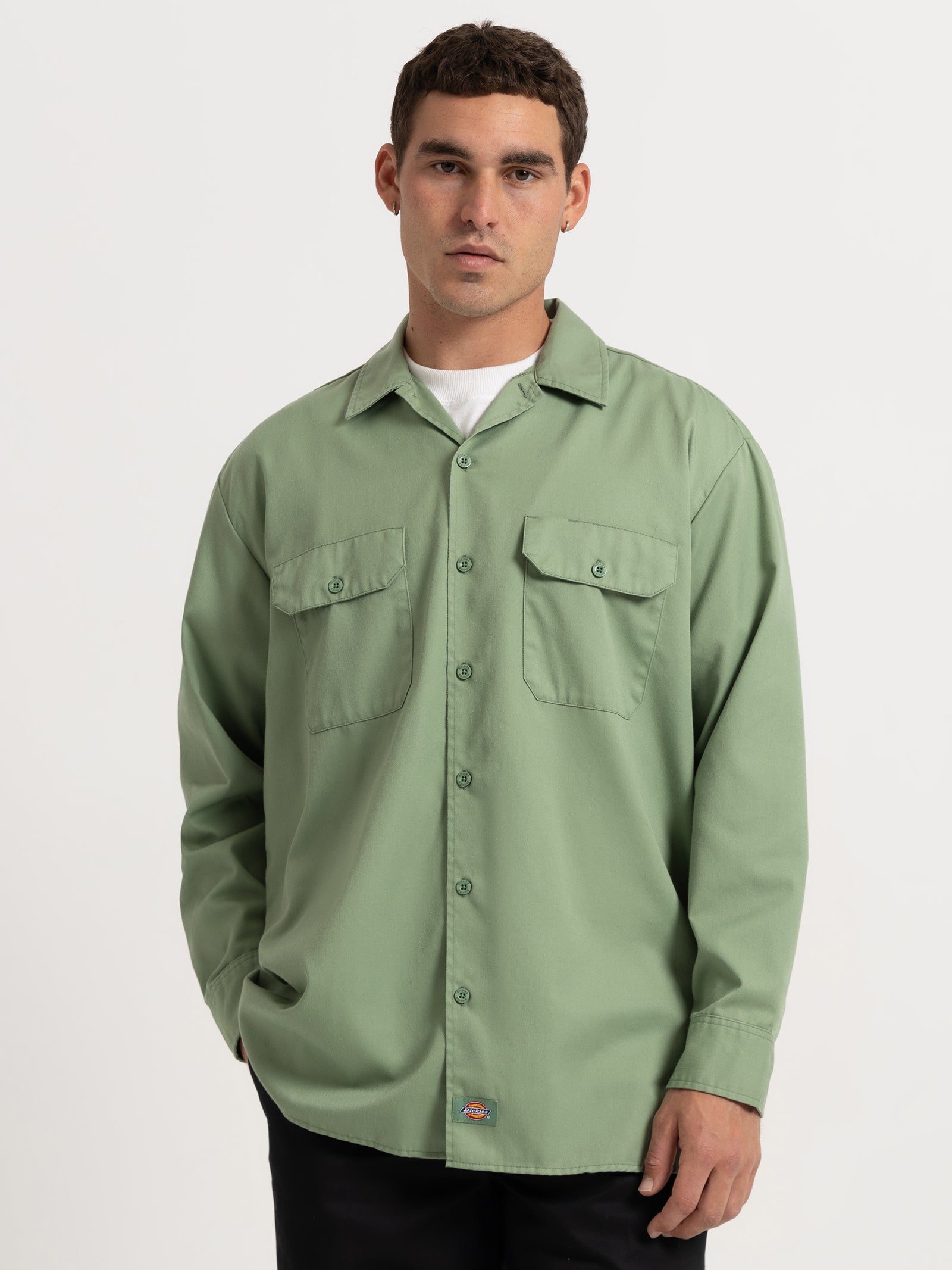 574 Long Sleeve Shirt in Jade