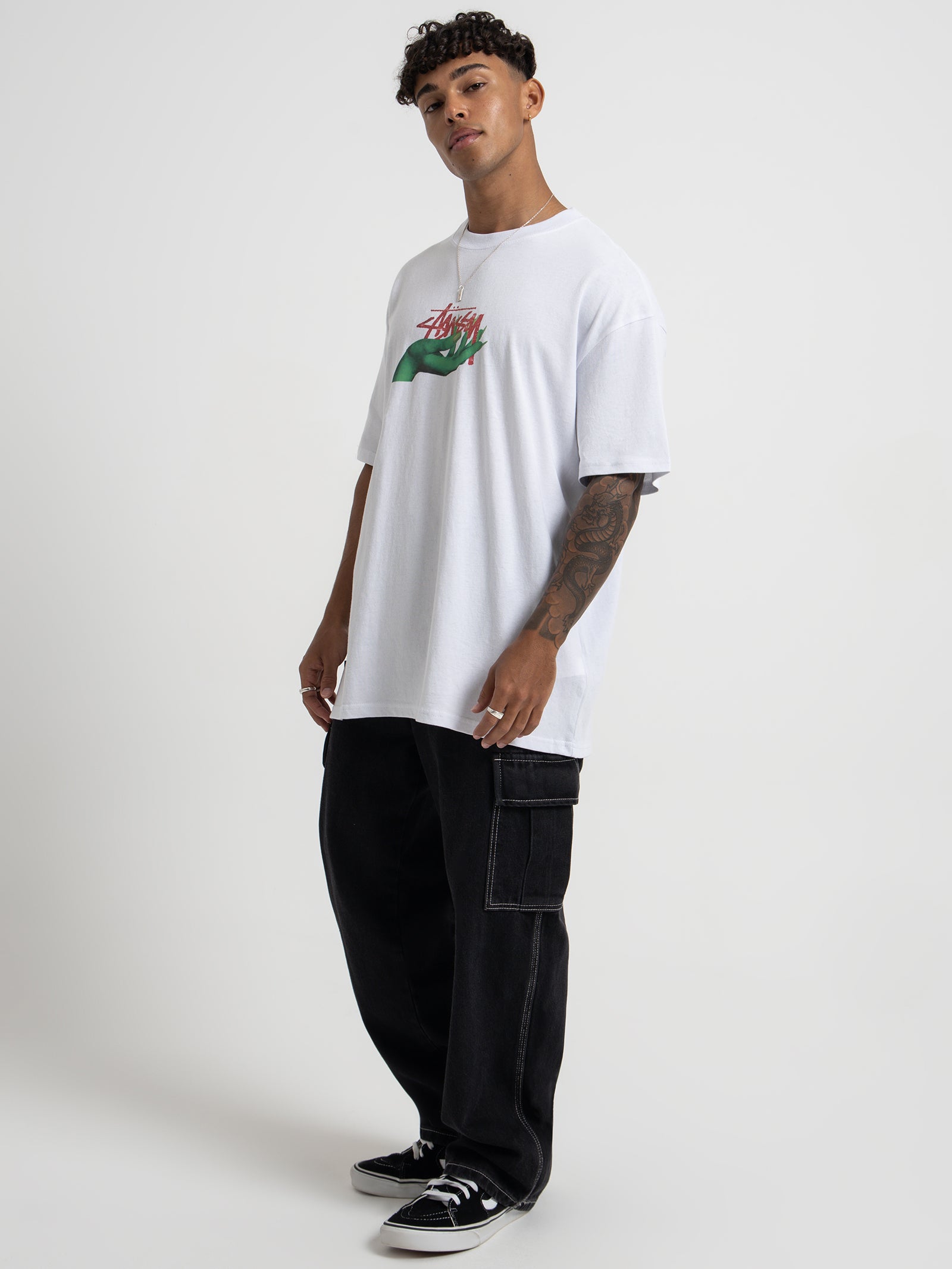 Oz Short Sleeve T-Shirt in White