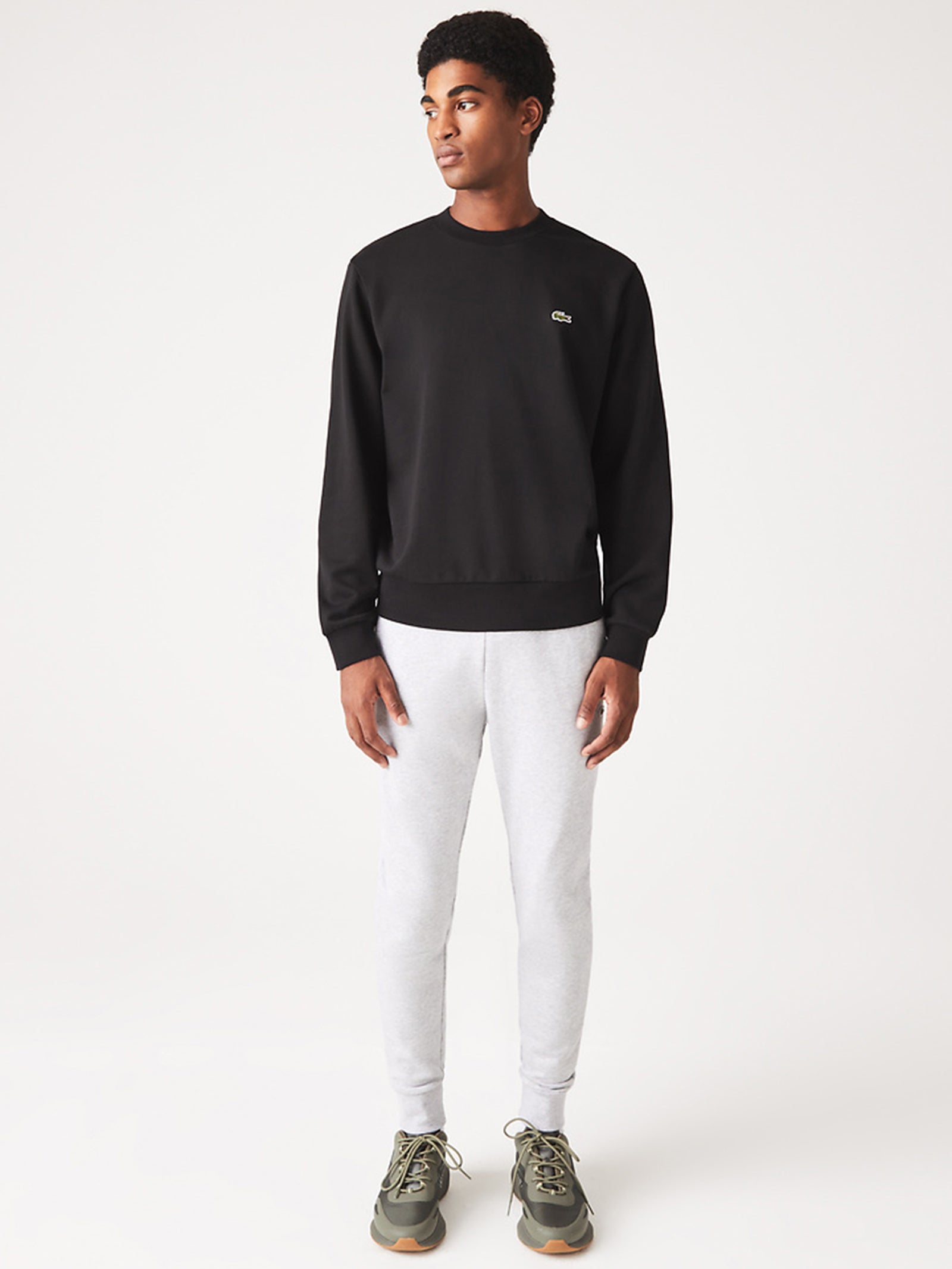 Essential NB Crew Neck Sweat in Black