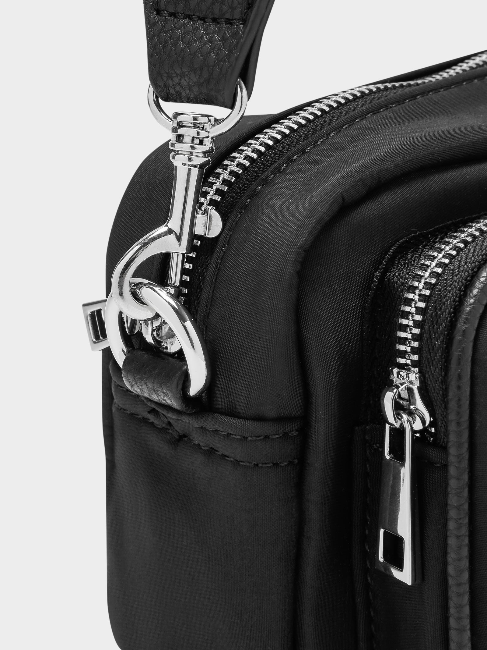 Peril Crossbody Bag in Black