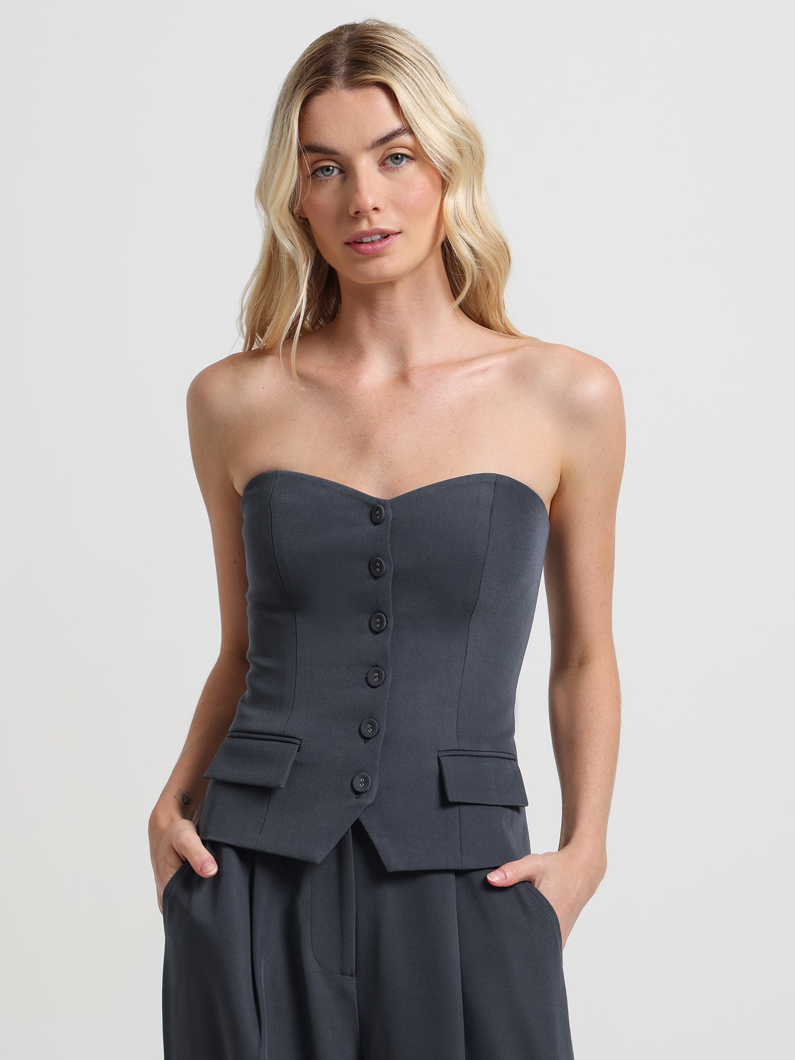 Hart Bodice in Ash