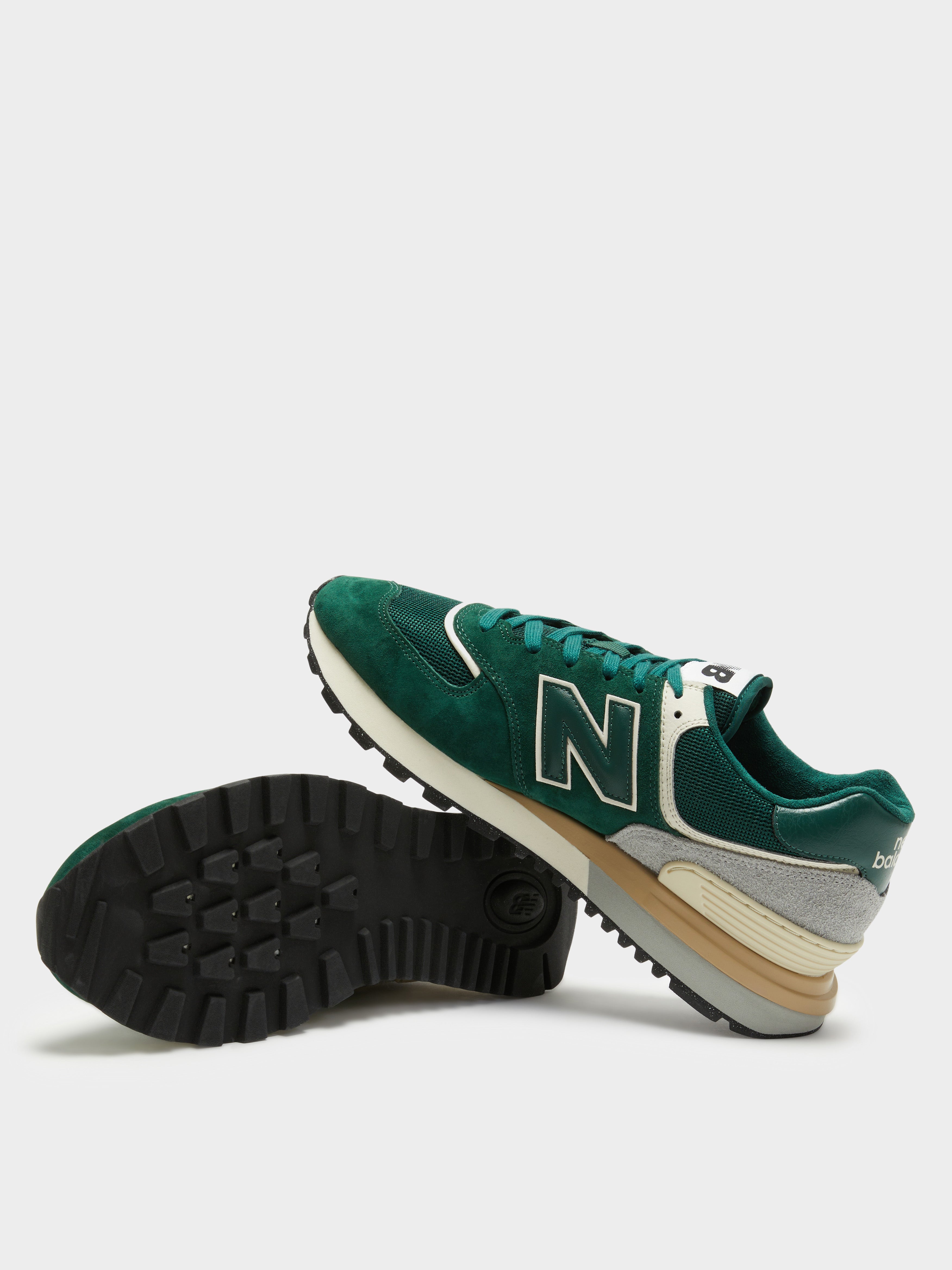 Unisex 574 Sneakers in Forest Green