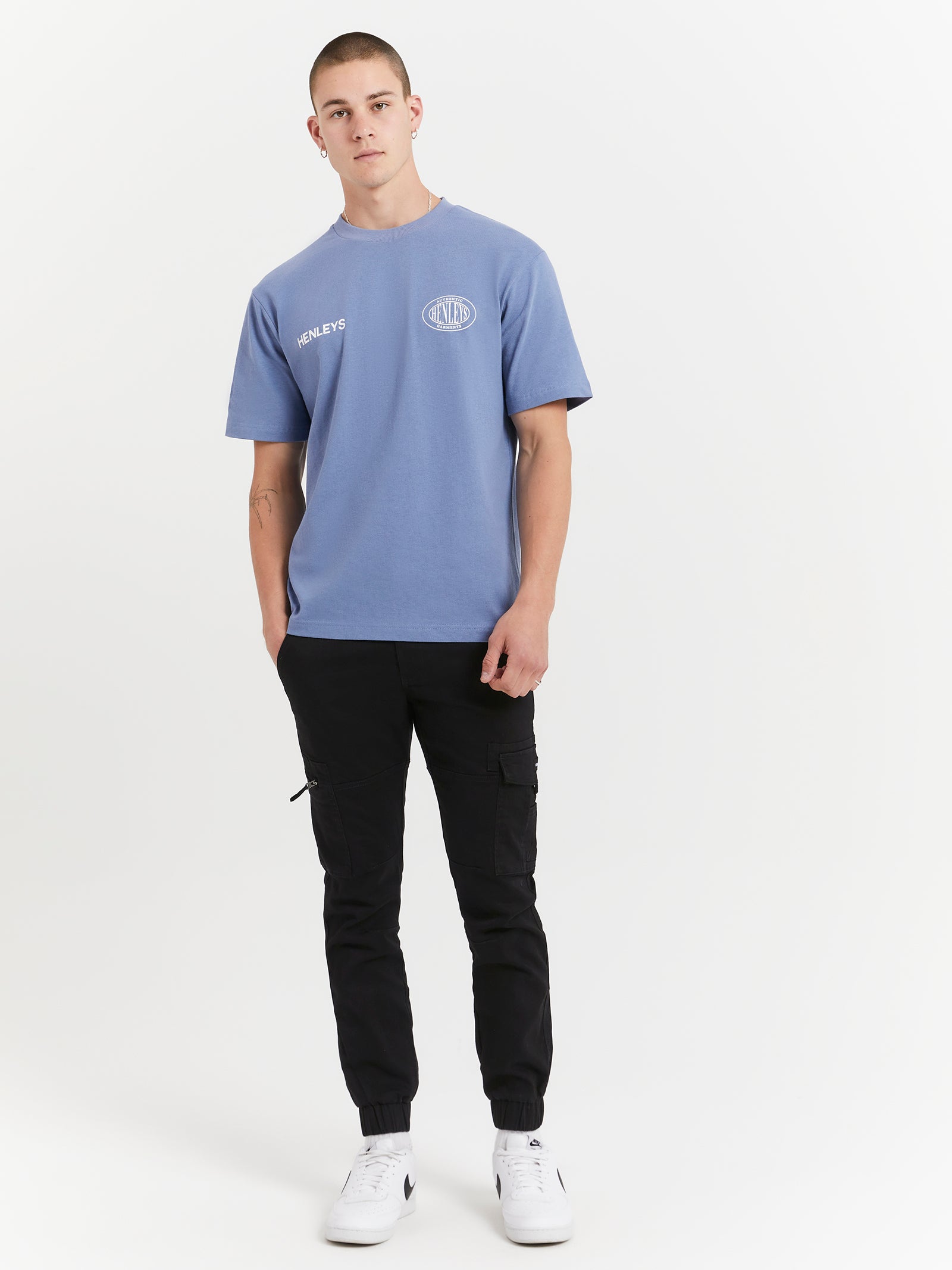 Escapade T-Shirt in Cadet Blue