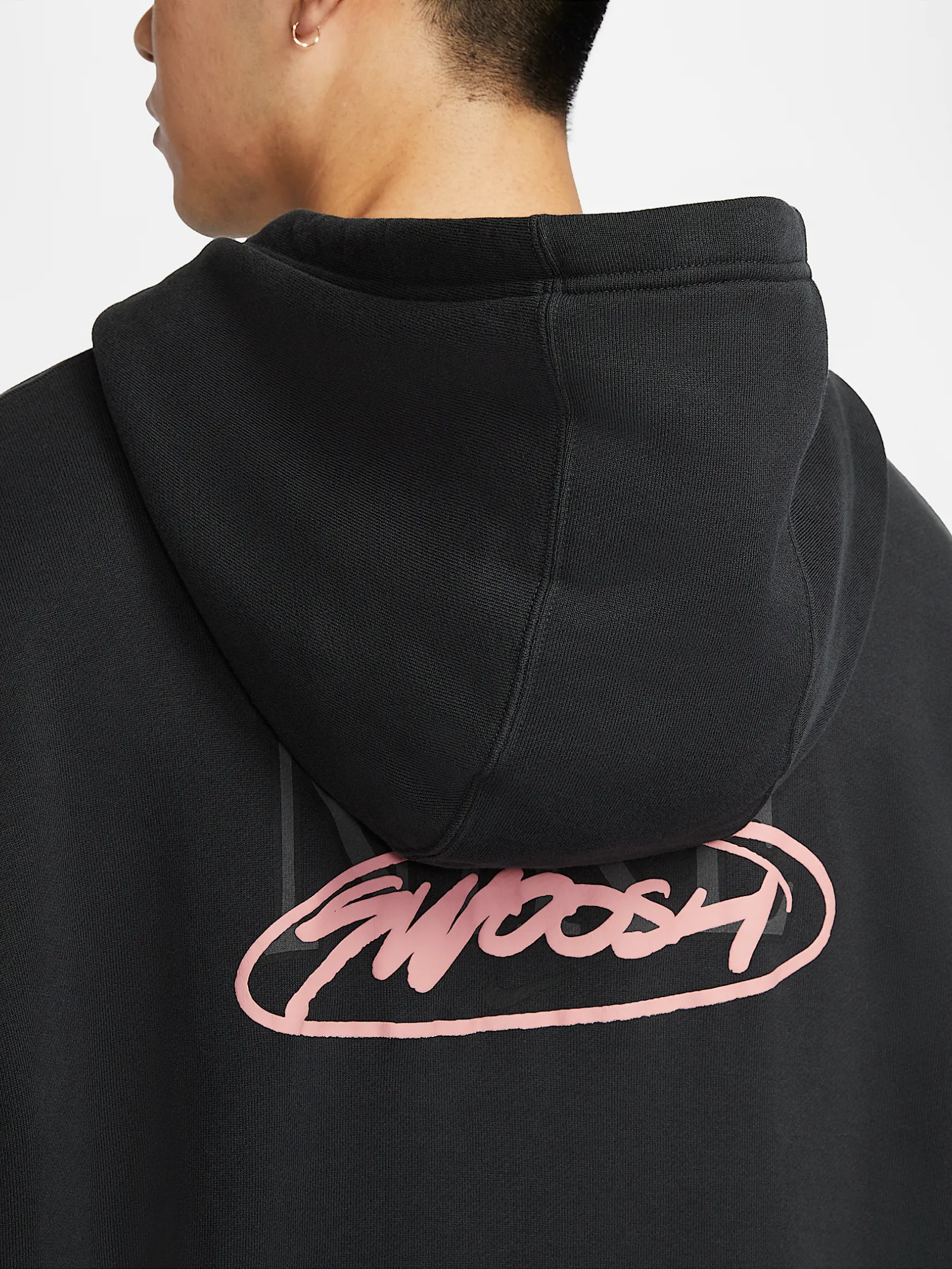 Oversized French Terry Pullover Hoodie