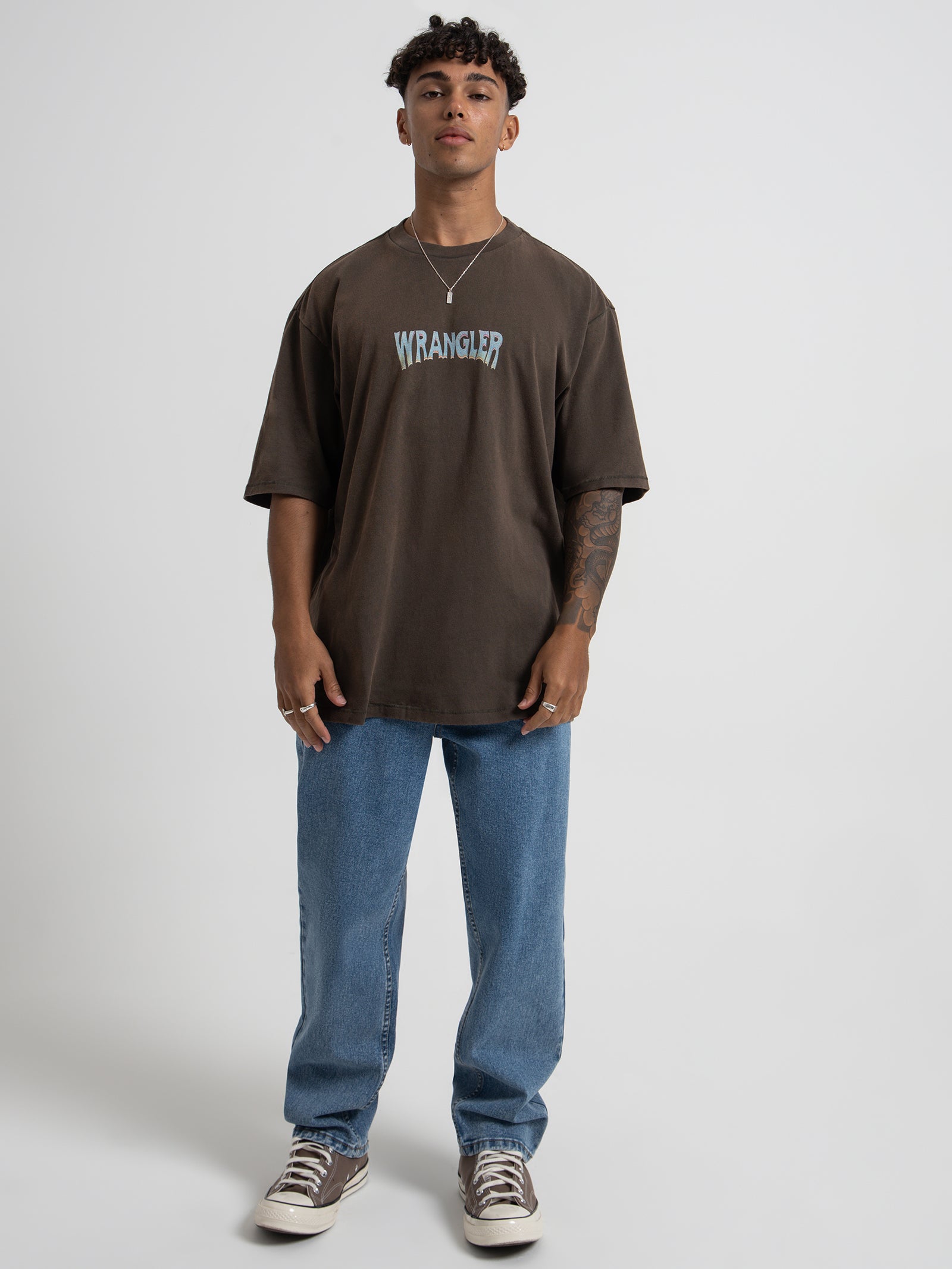 Shroom Haze Baggy T-Shirt in Slate