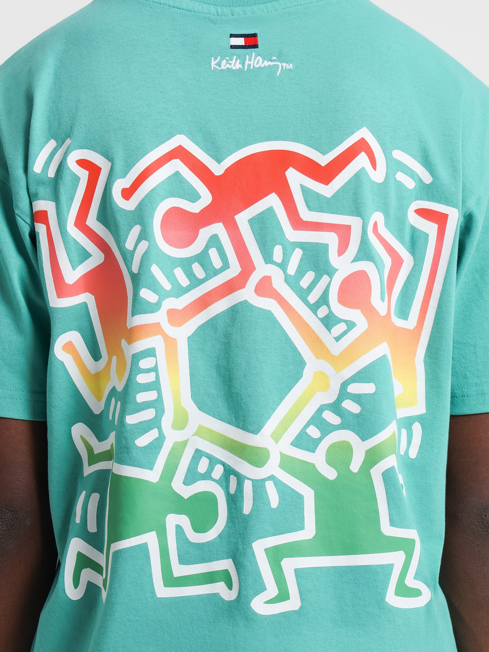 Keith Haring T-Shirt in Grecian Tile & Danci