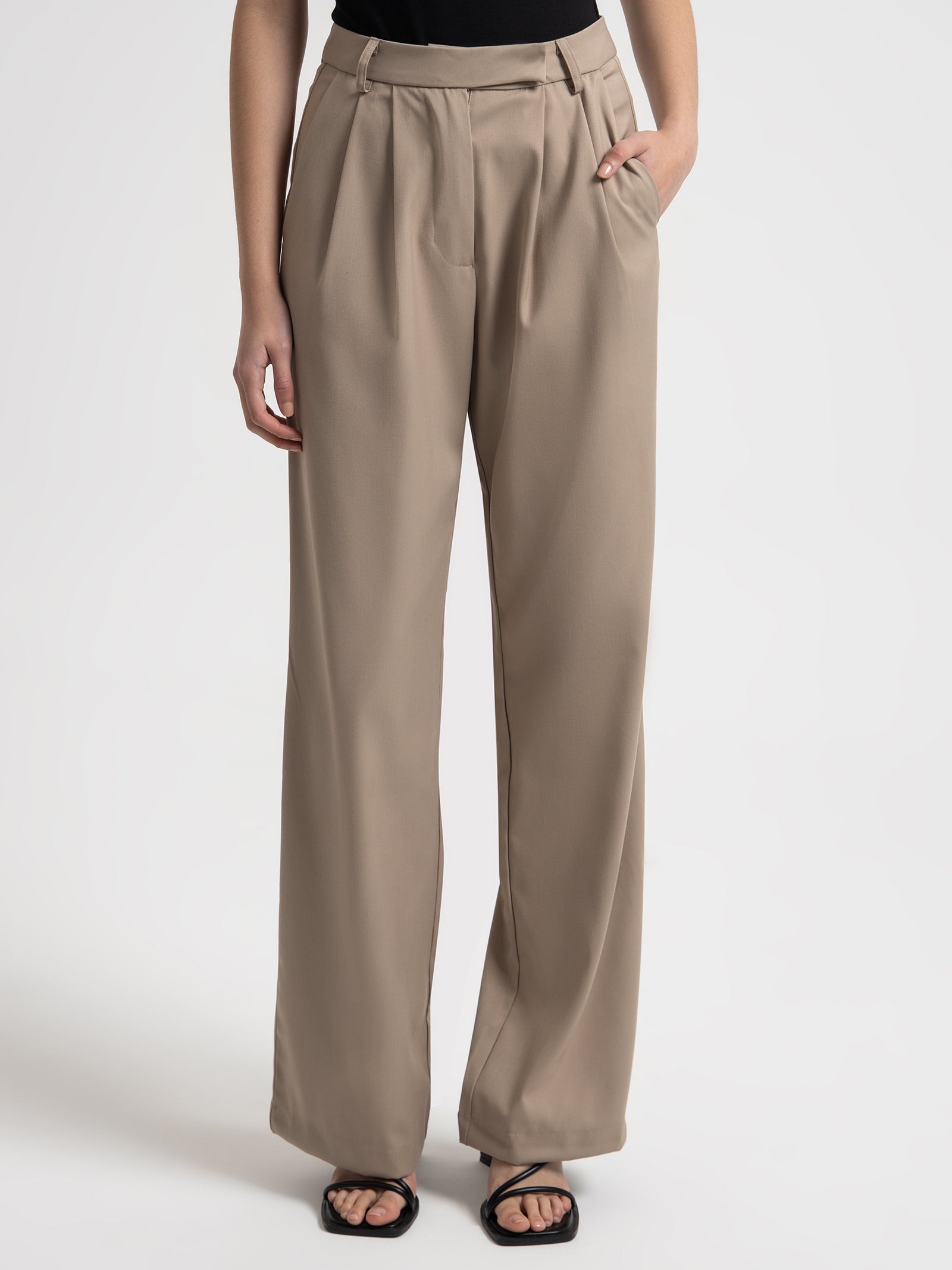 Mason Pants in Taupe