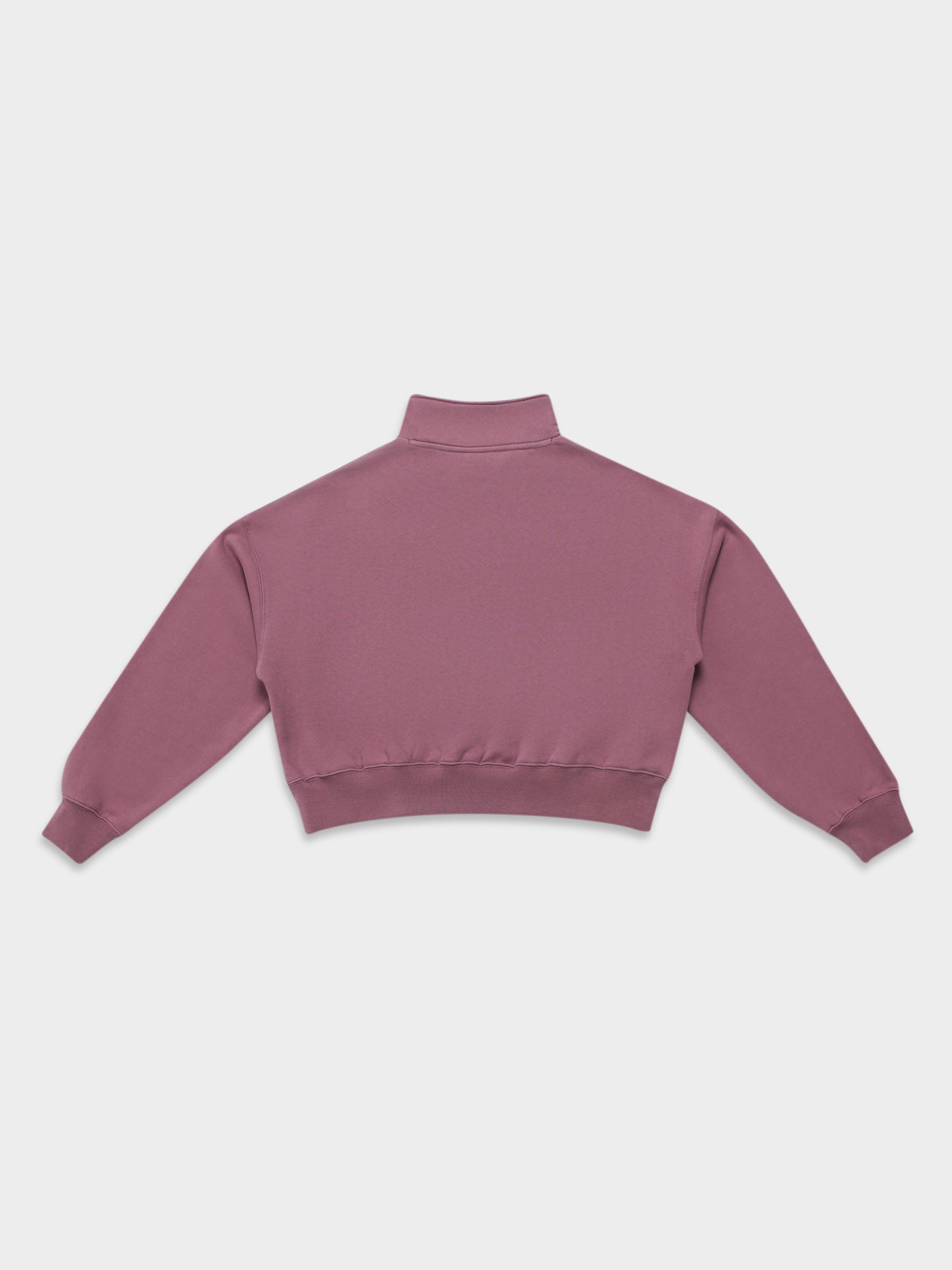 Stock 1/4 Zip Fleece in Rose