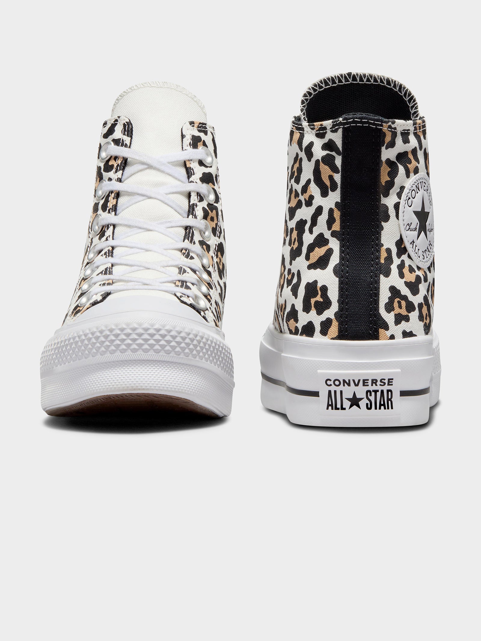 Unisex Chuck Taylor All Star Lift Sneakers in Leopard Love