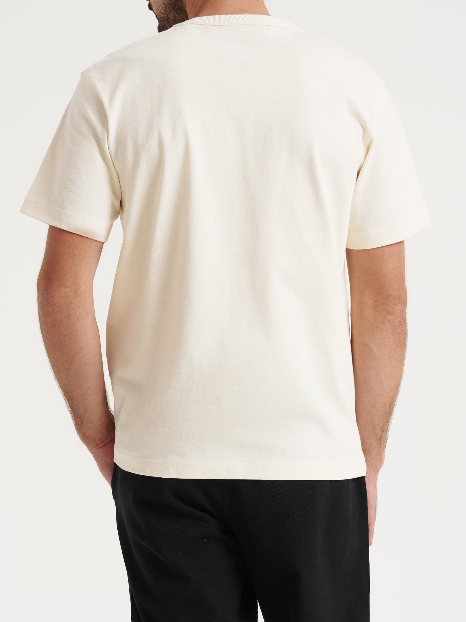 Heavyweight Crew T-Shirt in Natural