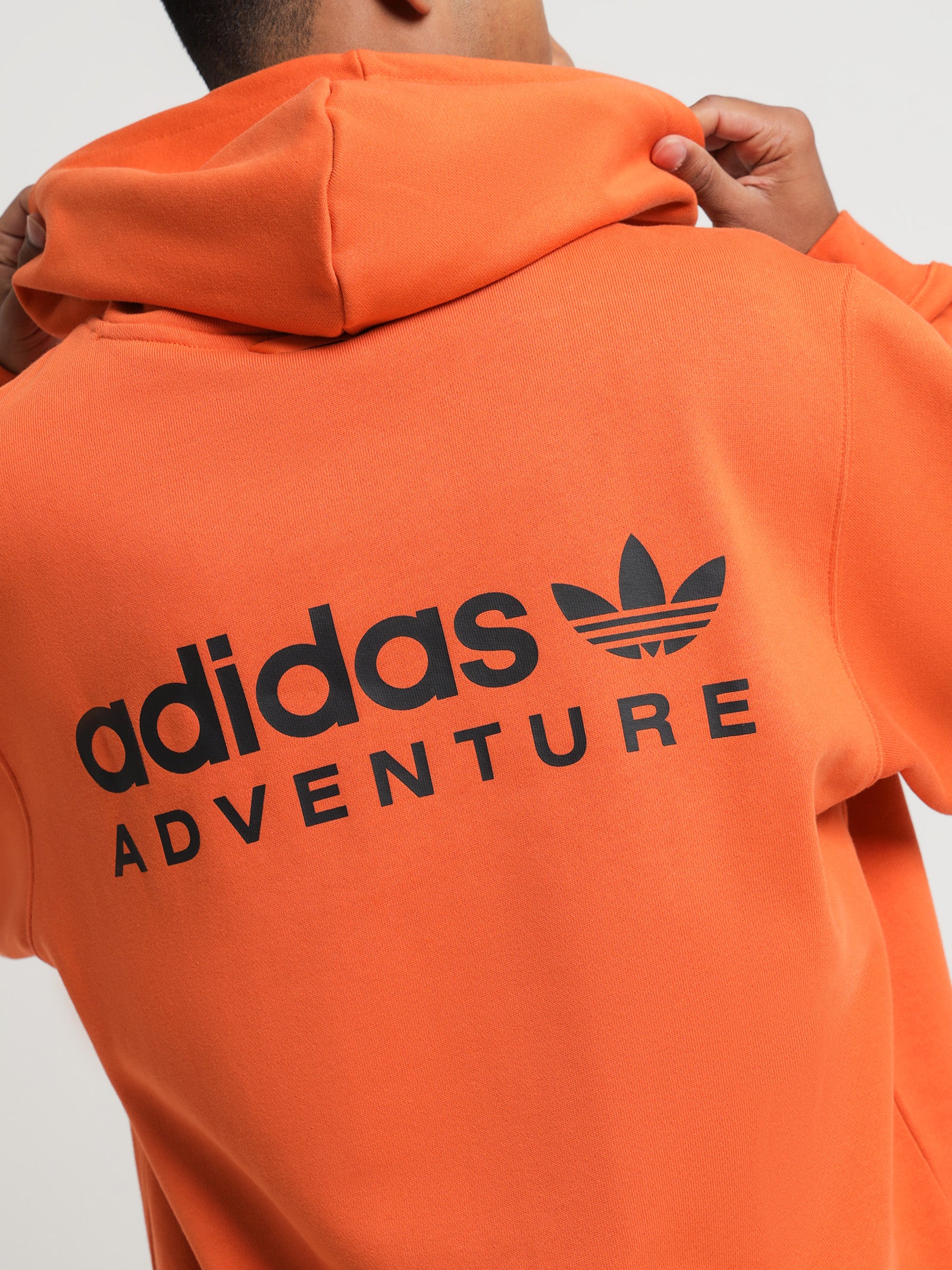 Adventure Hoodie in Craft Orange