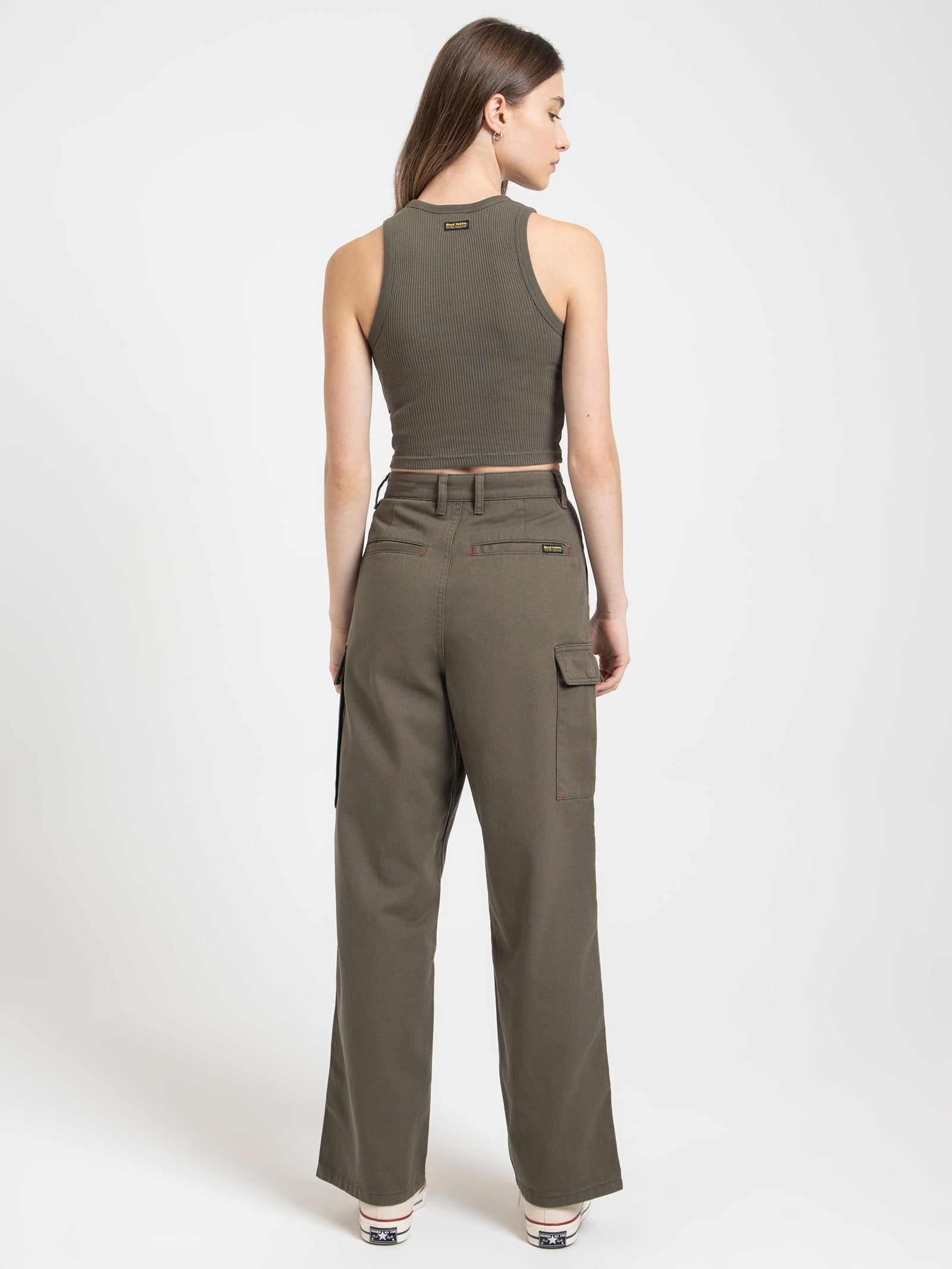 Hard Yakka Union Cargo Pants in Army Green