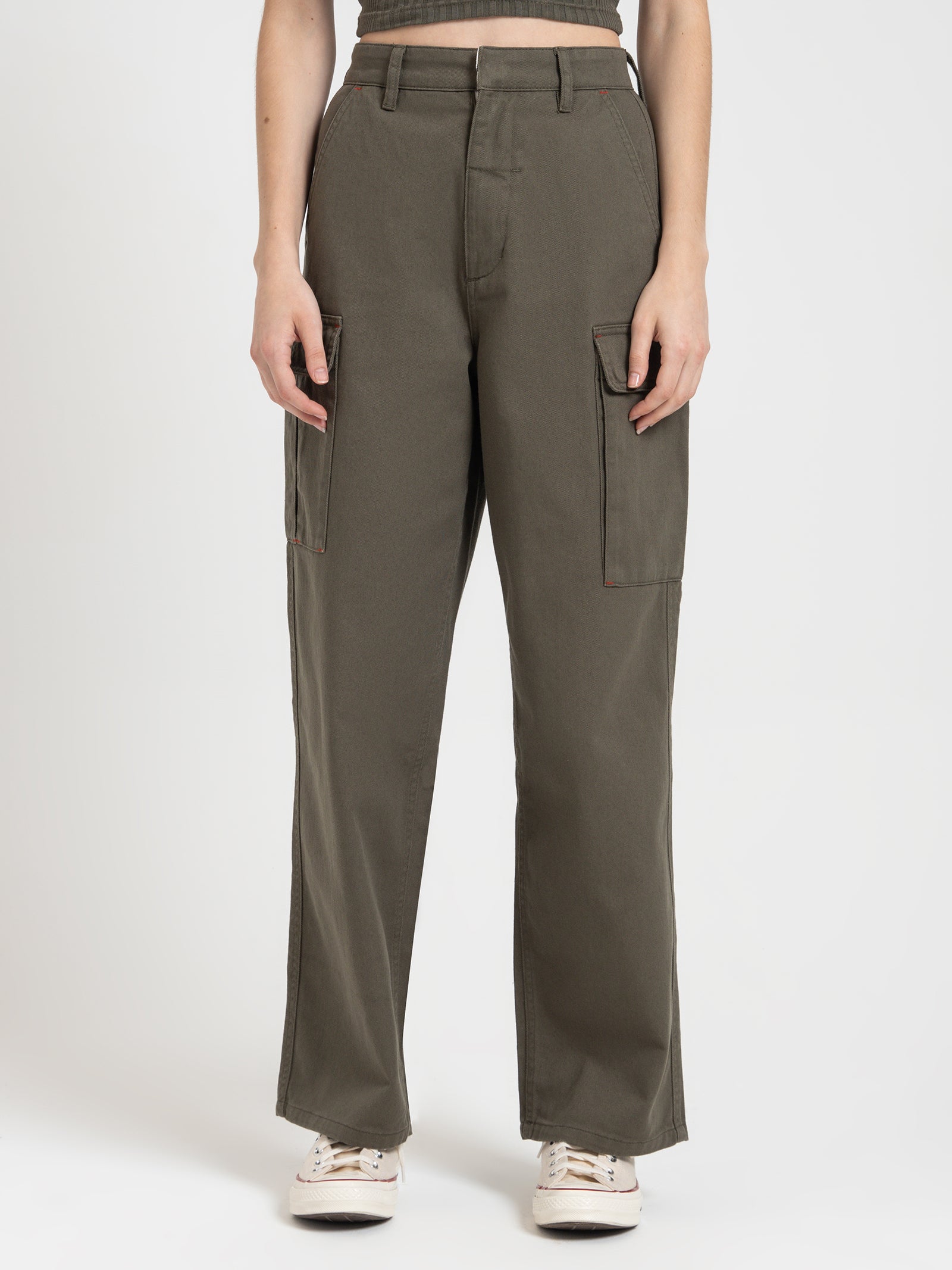 Hard Yakka Union Cargo Pants in Army Green