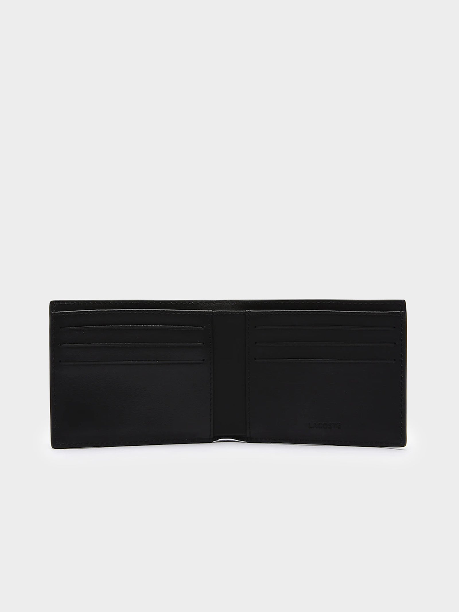 Fitzgerald Leather Six Card Wallet in Black