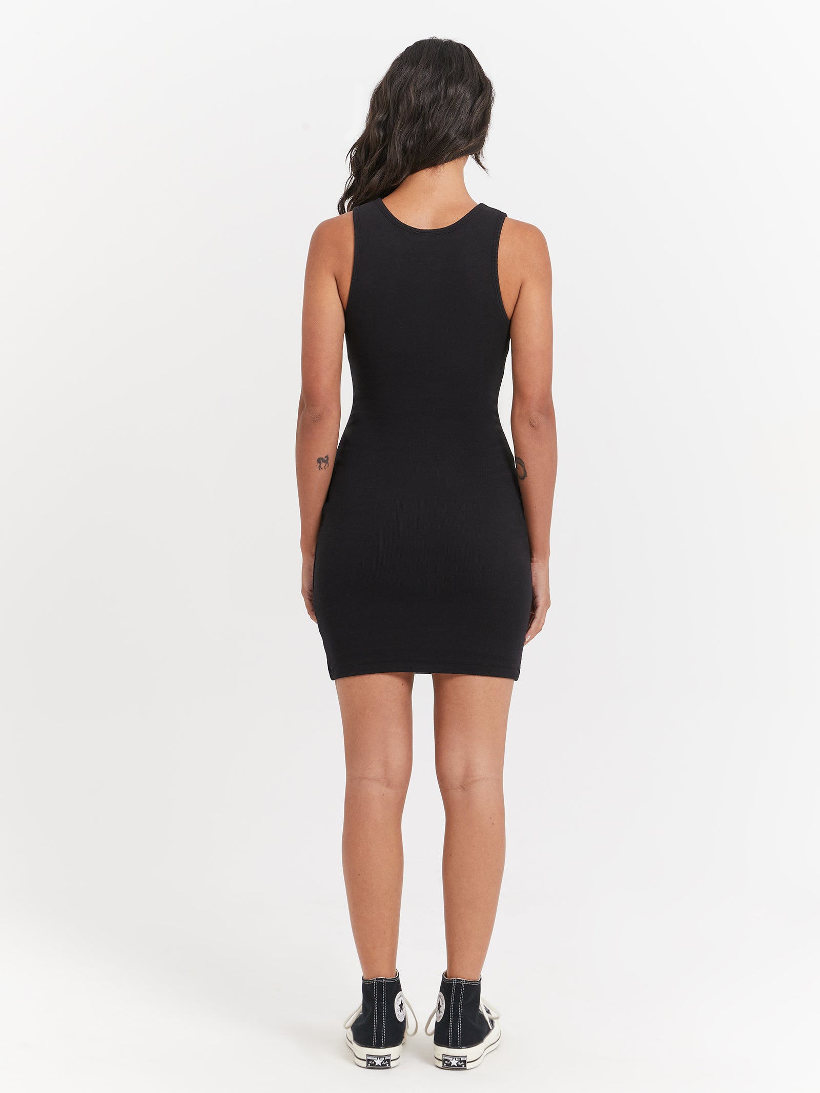 Leah Mini Dress in Black