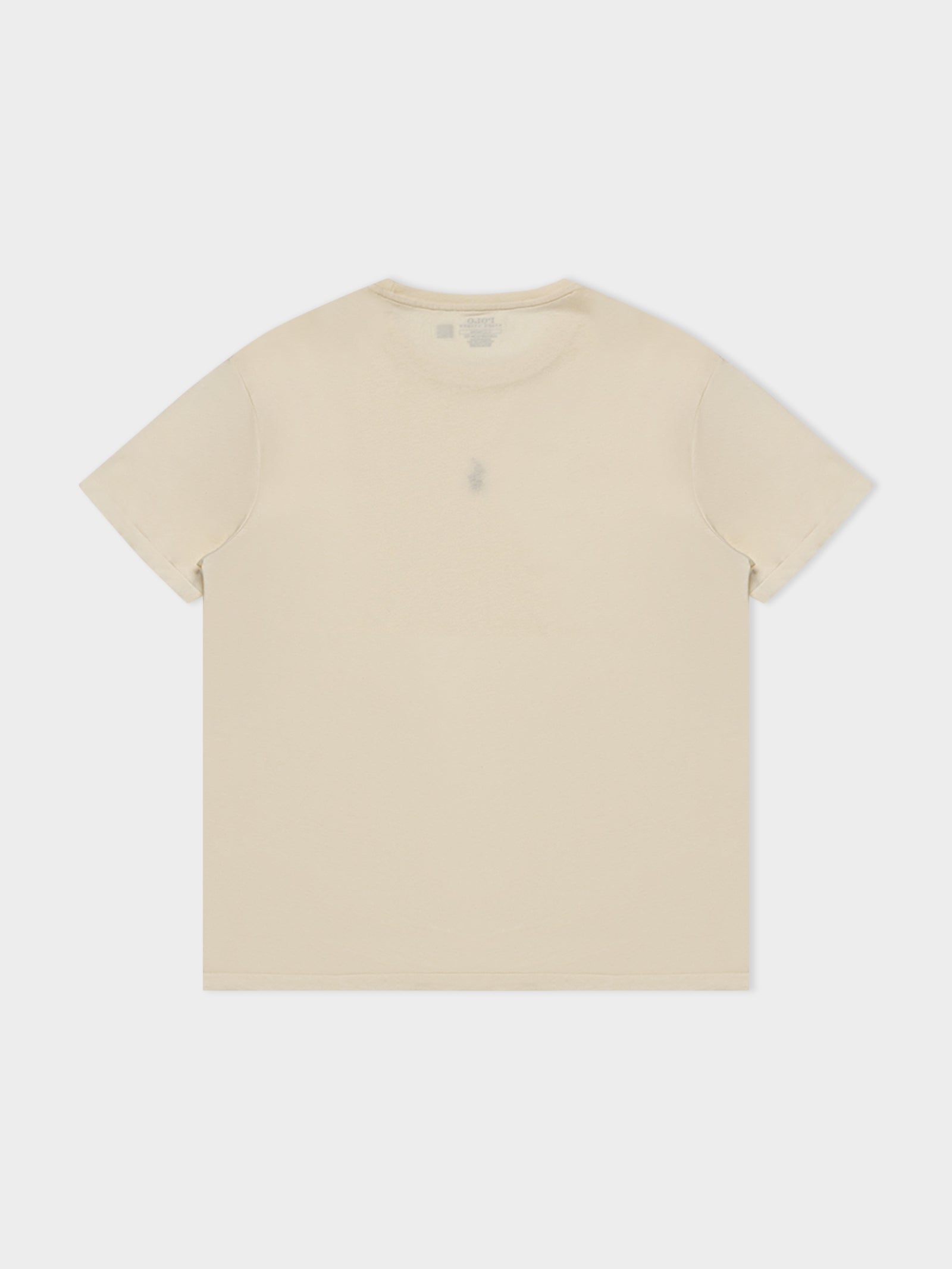 Centre Pony T-Shirt in Clubhouse Cream