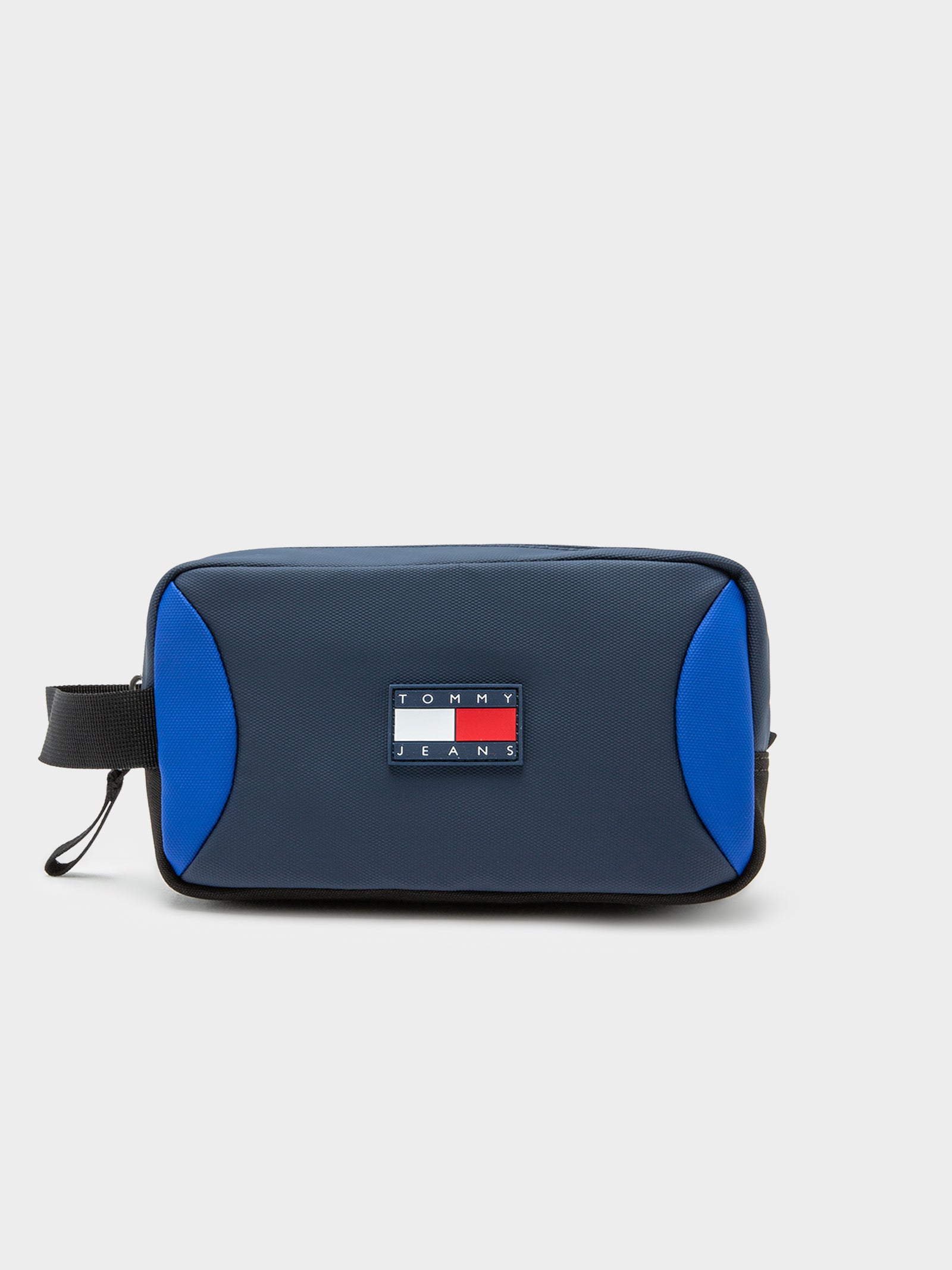 Colour-blocked Washbag in Twilight Navy