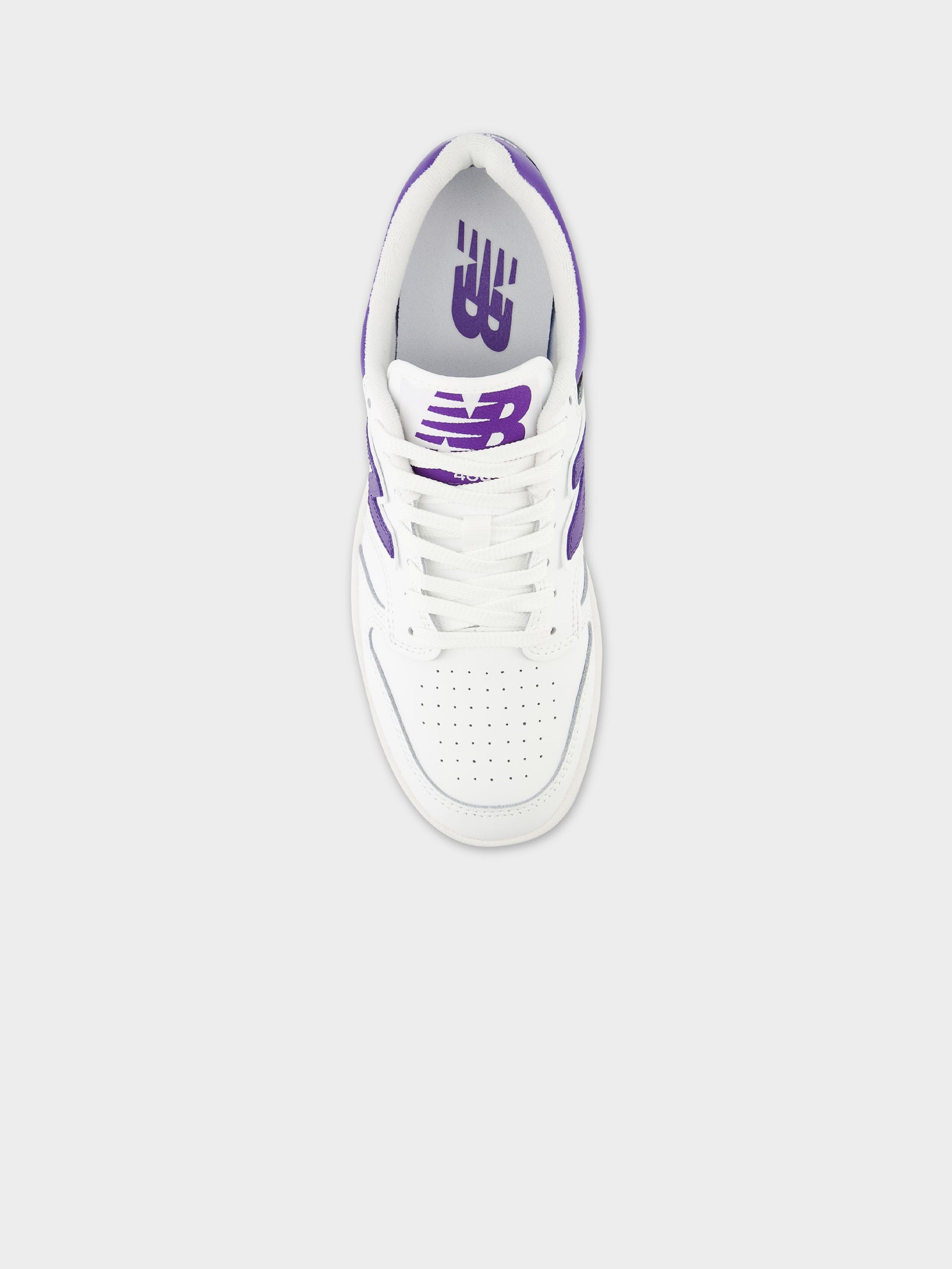 Unisex 480 Sneakers in White & Purple