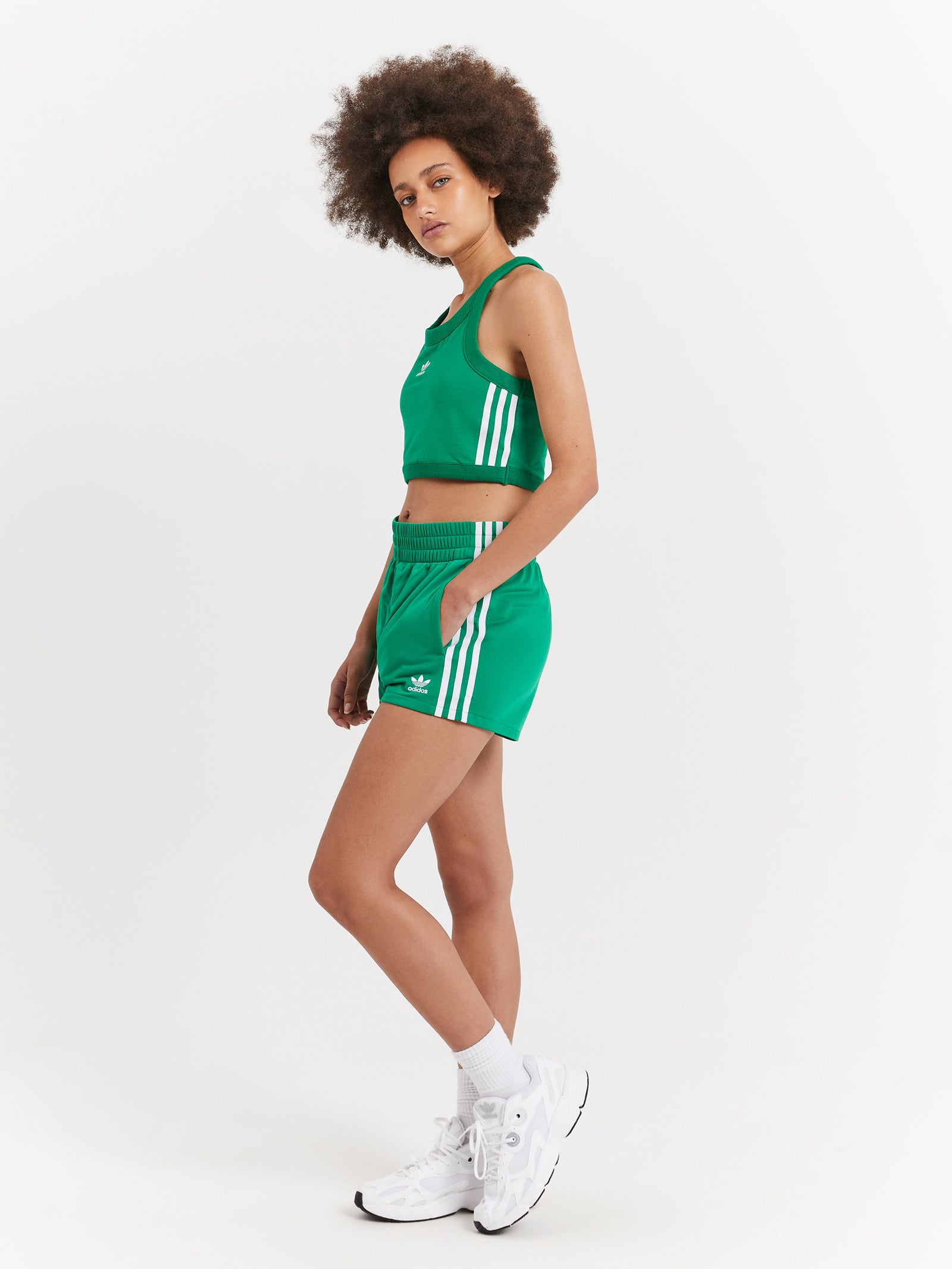 Adicolor Classics Three Stripes Tank Top in Green