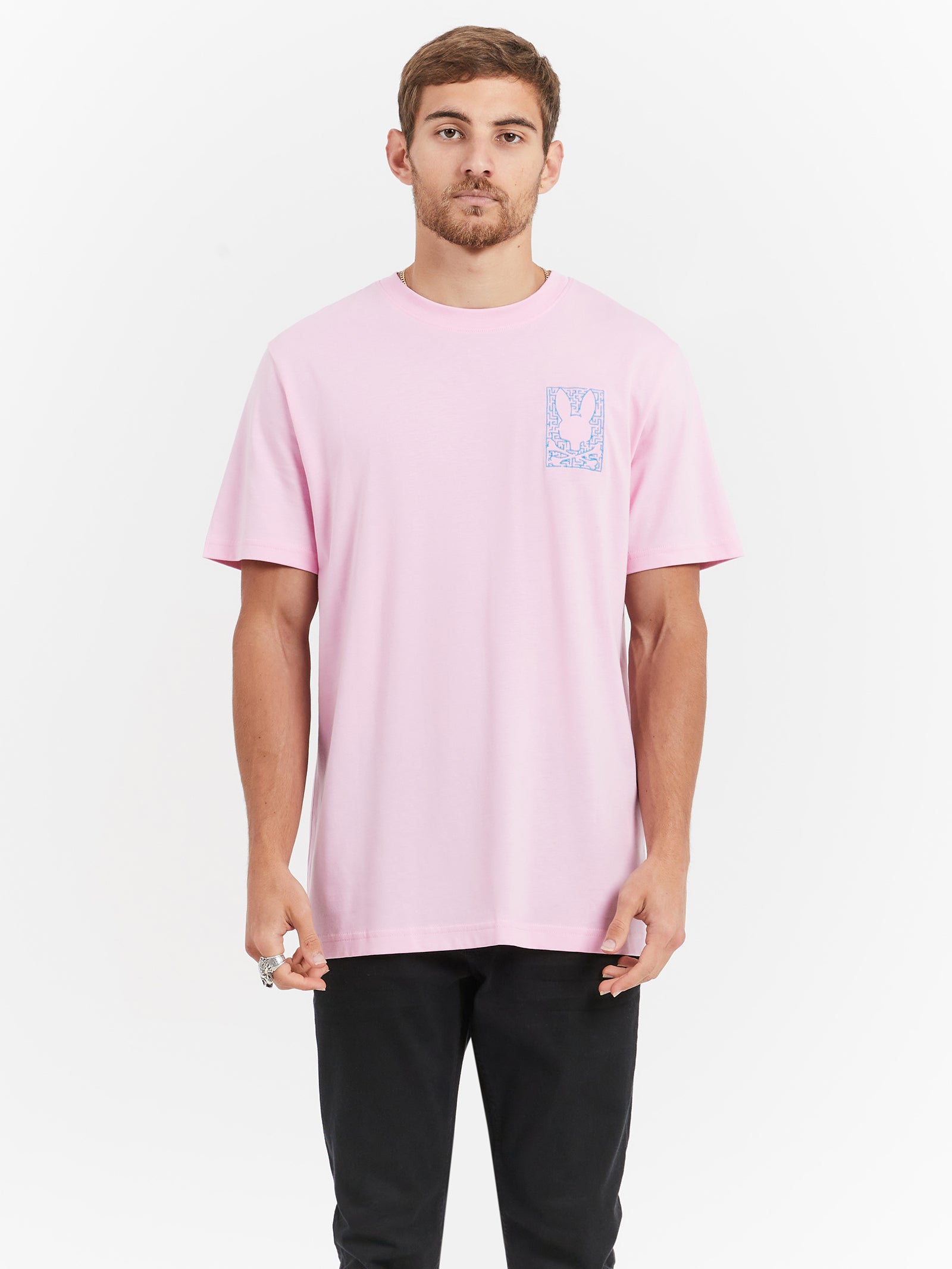 Pisani Graphic T-Shirt in Pure Pink