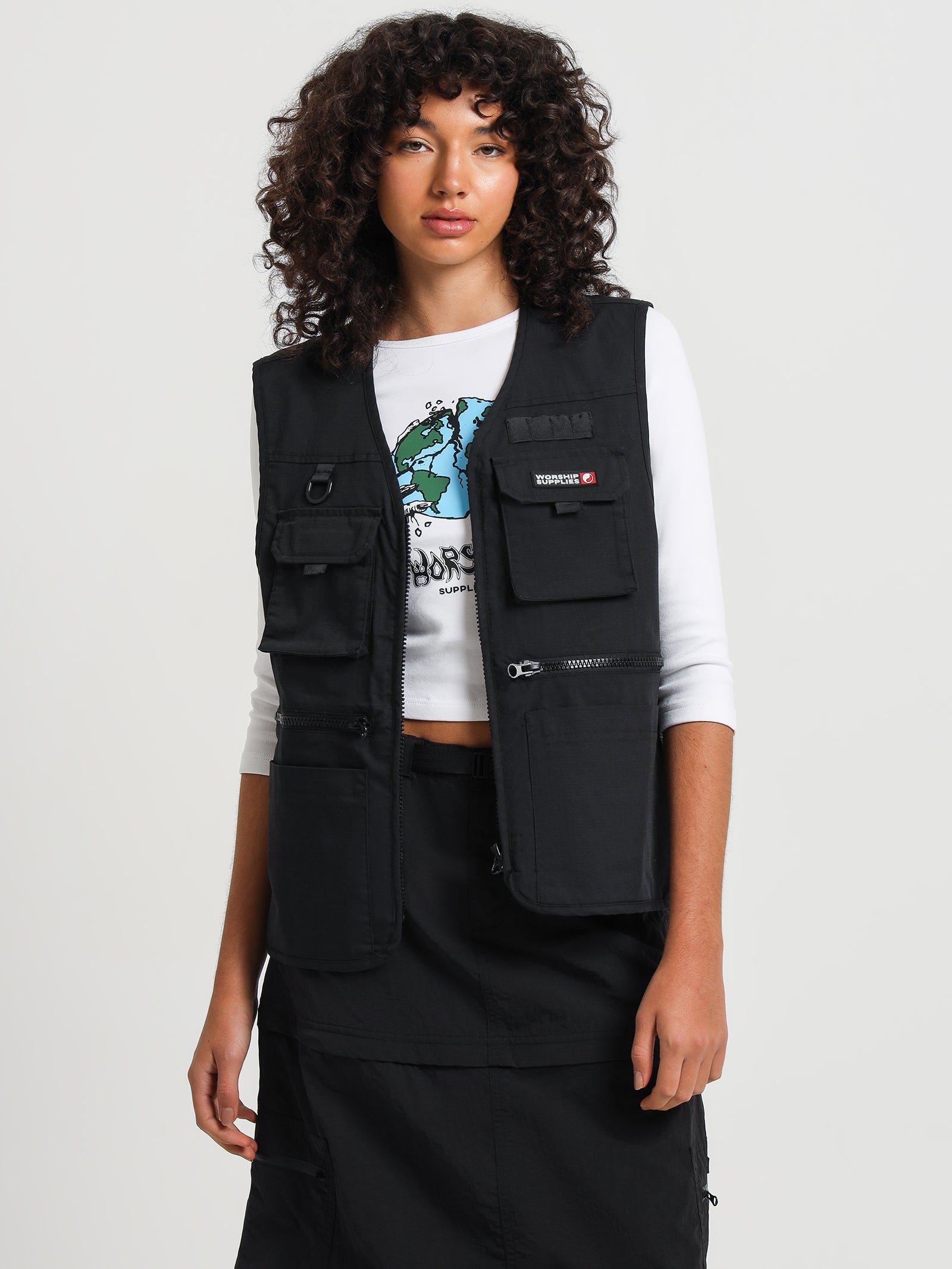 Zorg Vest in Black