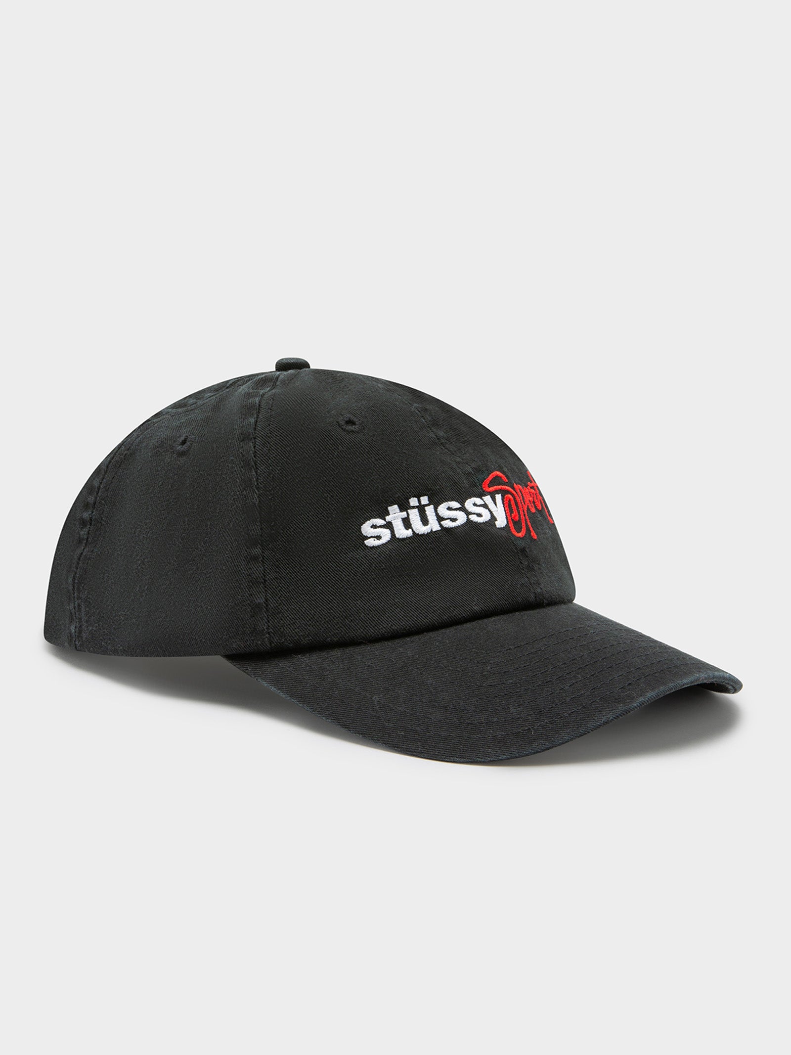 Stussy Sport Low Pro Cap in Black