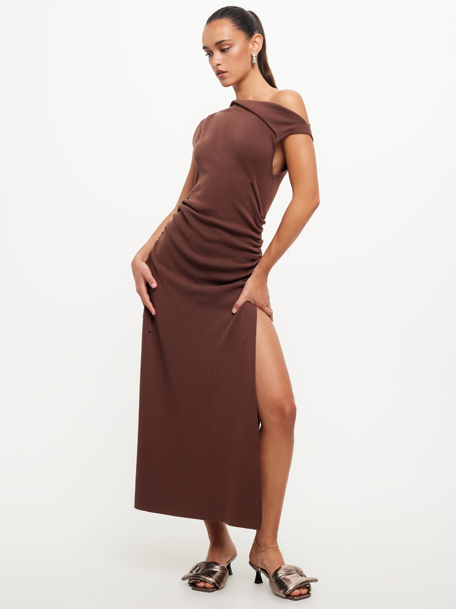 Original Sin Dress in Chocolate