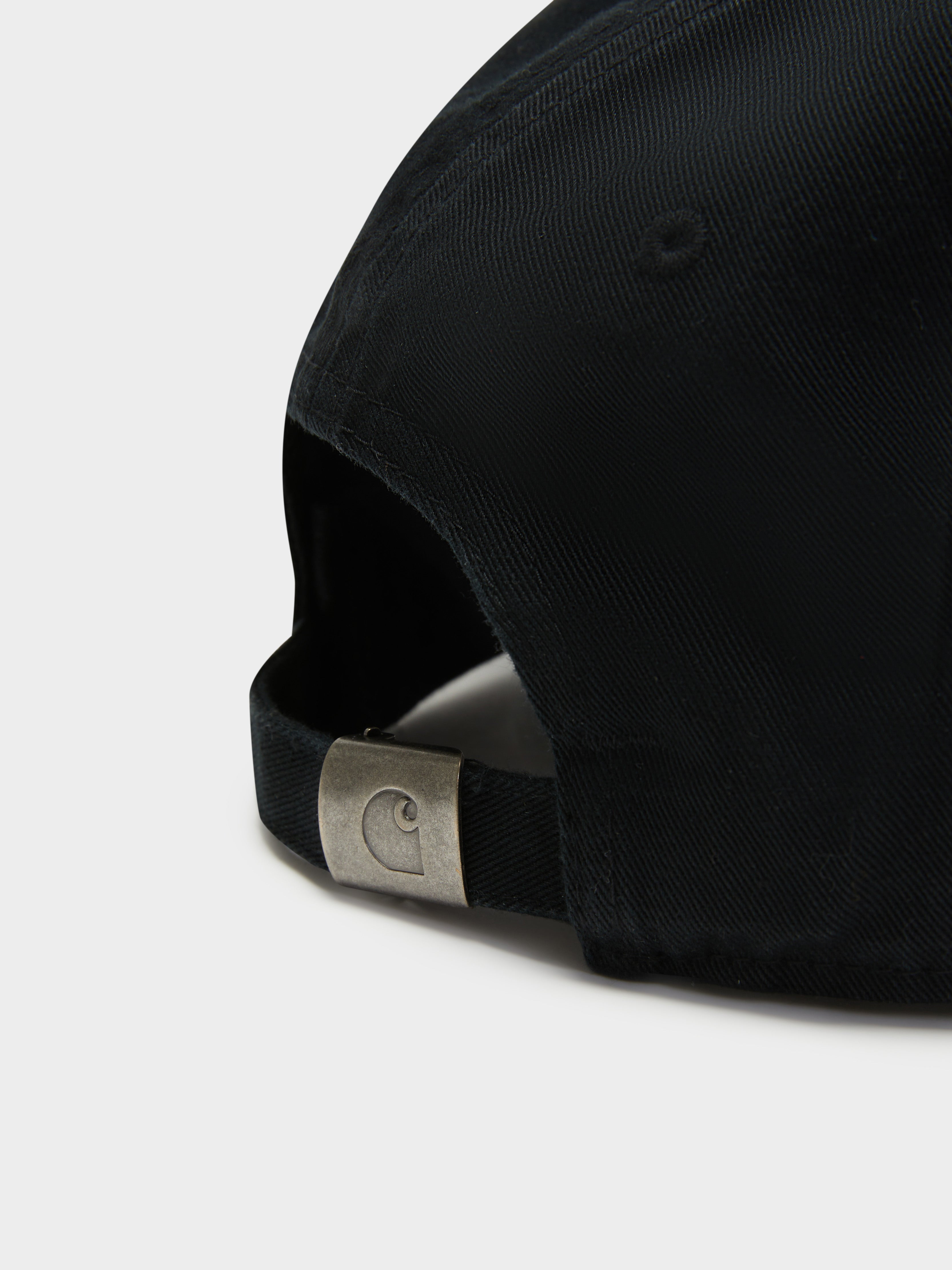 Madison Logo Cap in Black & Wax