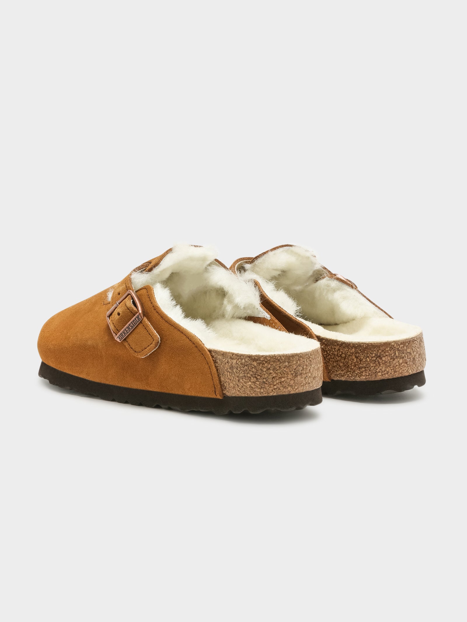 Mens Boston Fur Suede in Mink