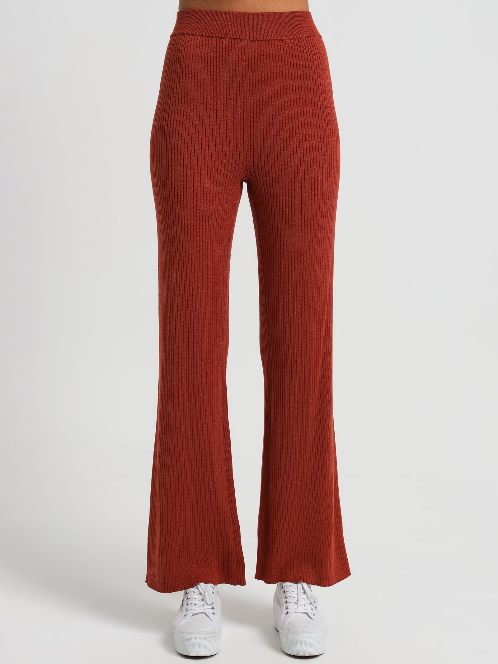 Malo Knit Pants in Sienna