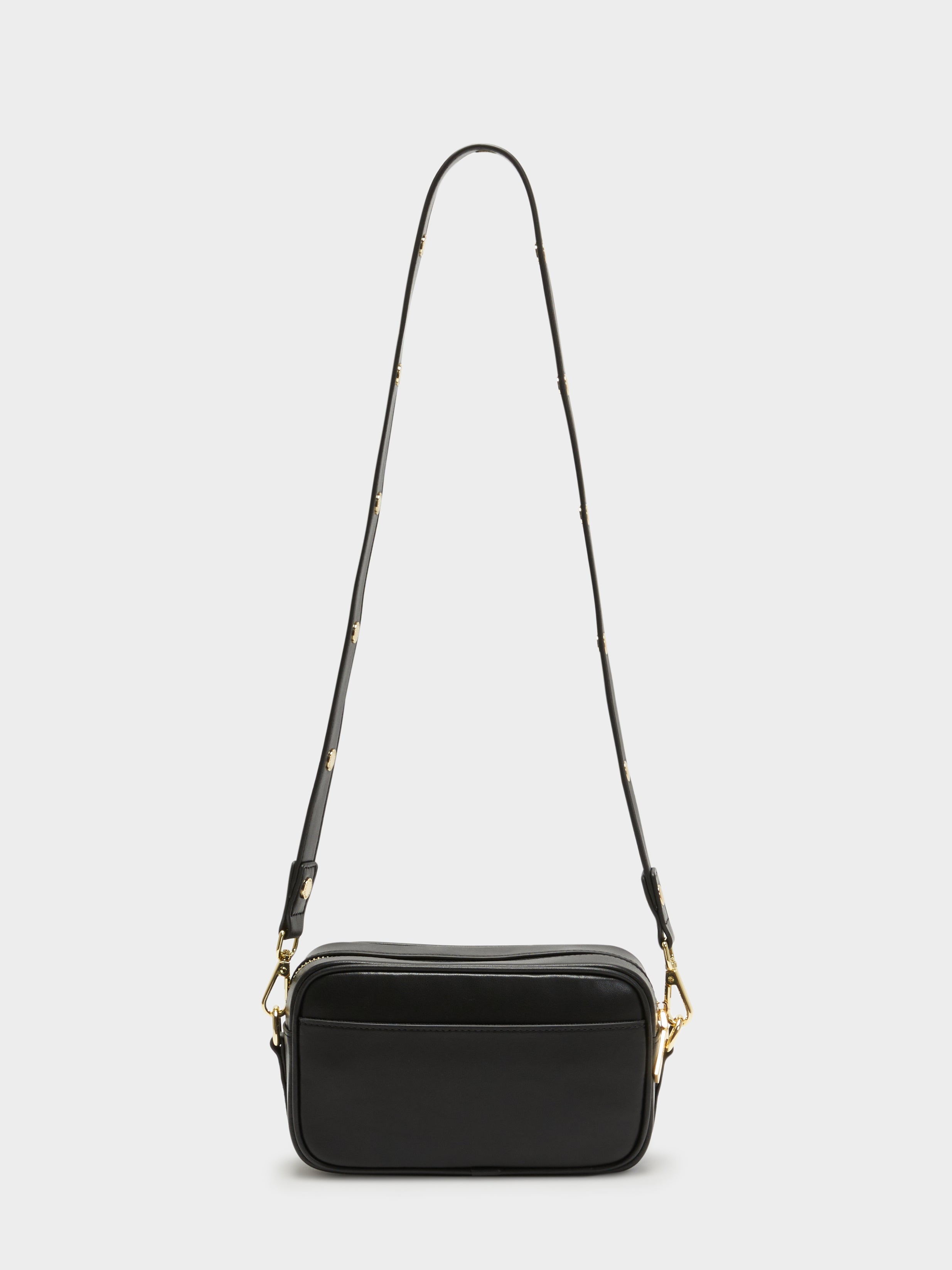 The Mac Benji Bag in Black & Gold