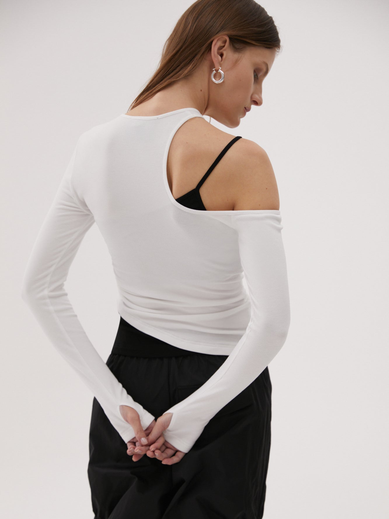 Tanner Top in Ivory